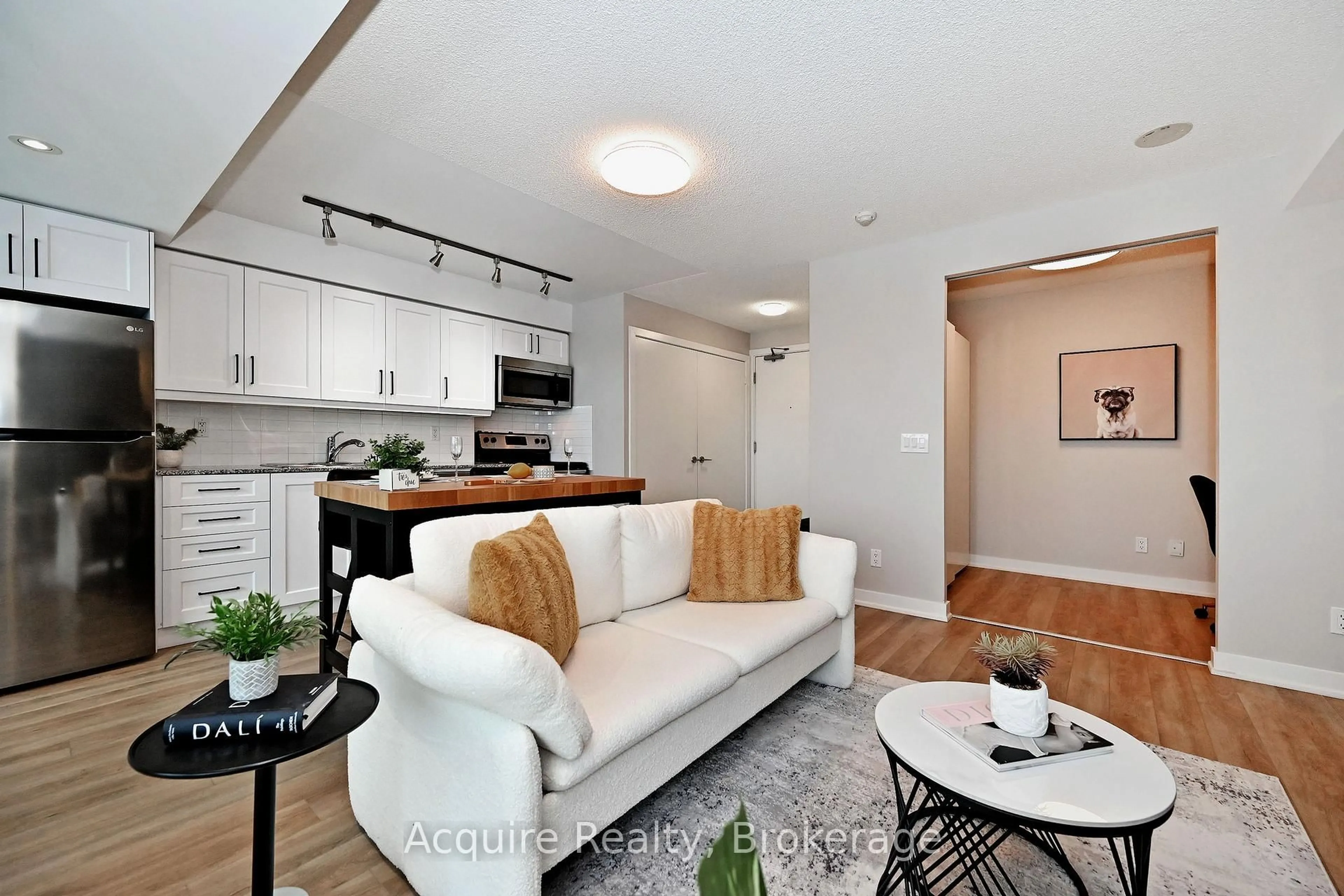 Living room with furniture, unknown for 100 Western Battery Rd #705, Toronto Ontario M6K 3S2