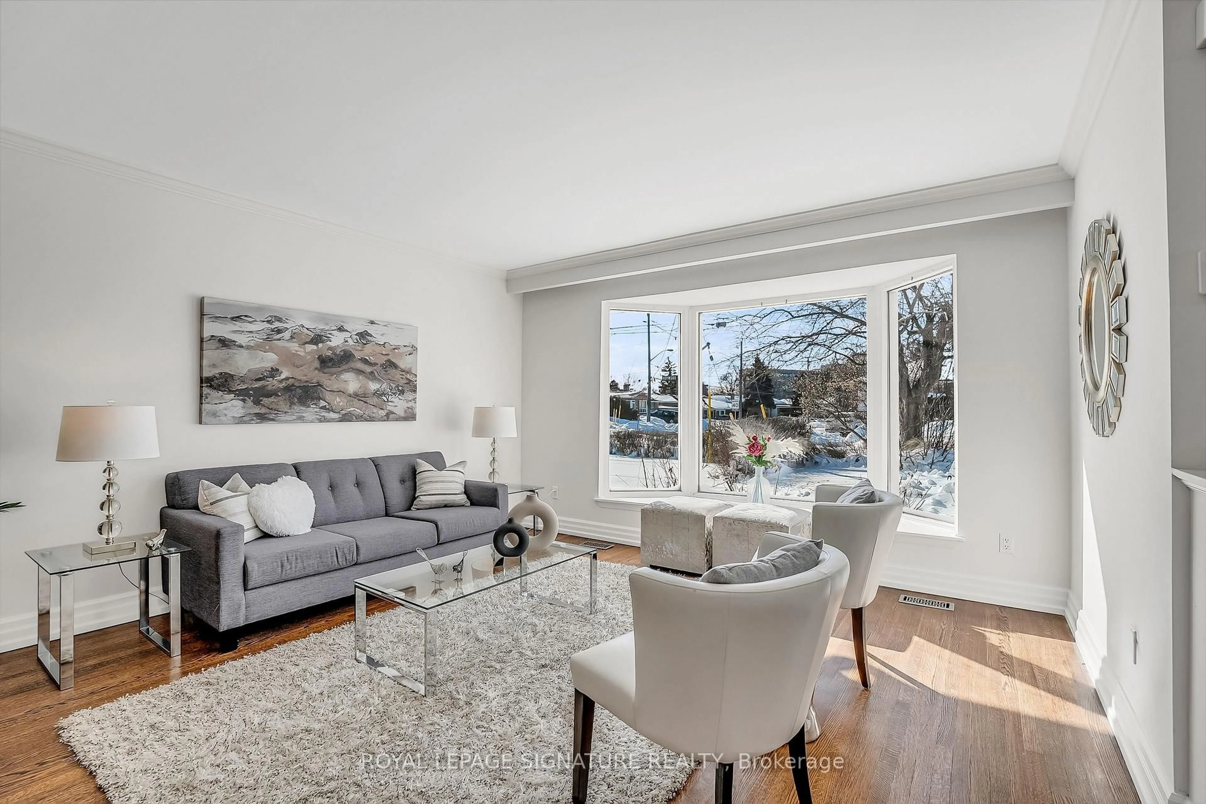 Living room with furniture, unknown for 25 Roywood Dr, Toronto Ontario M3A 2C7