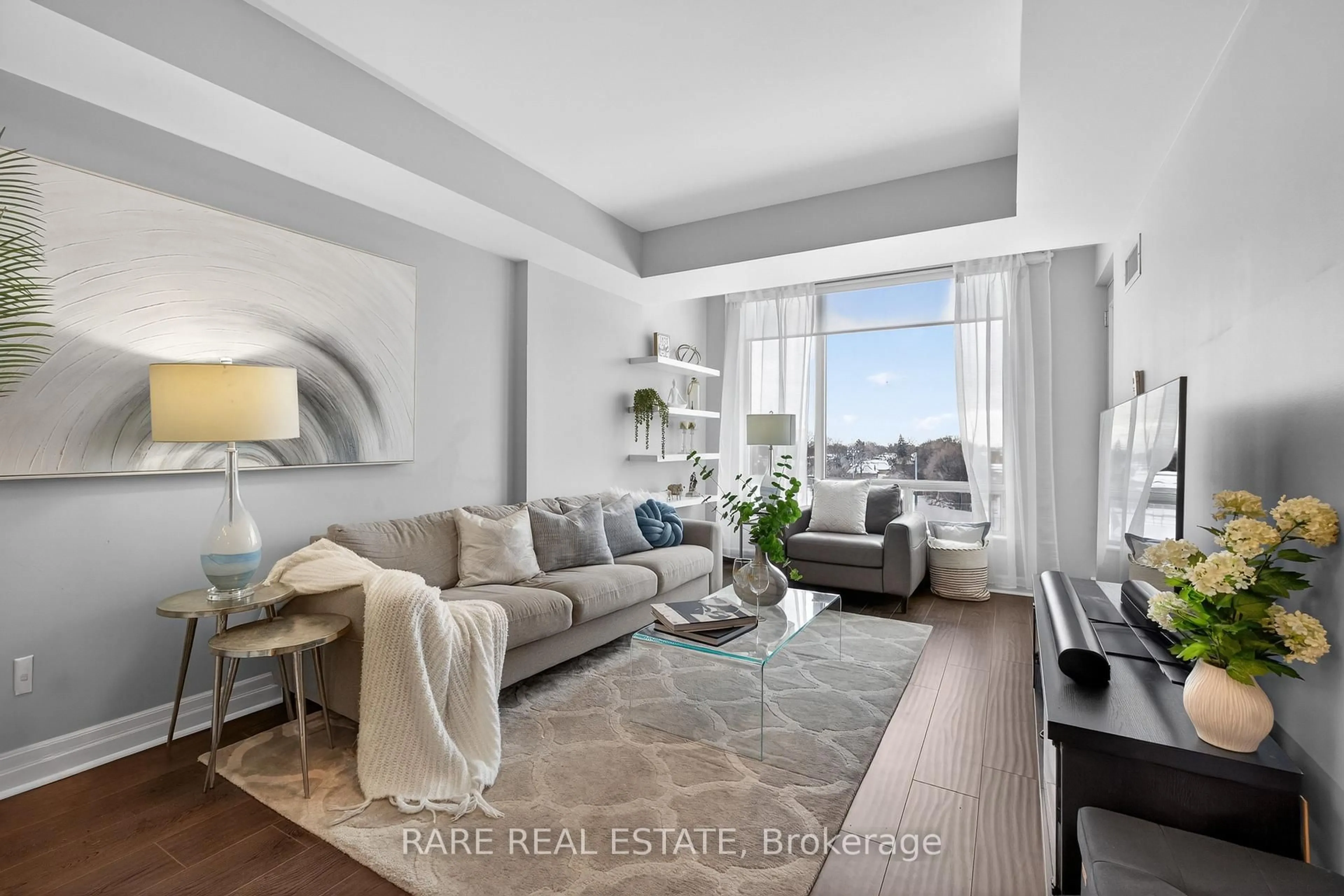 Living room with furniture, unknown for 1801 Bayview Ave #702, Toronto Ontario M4G 4K2