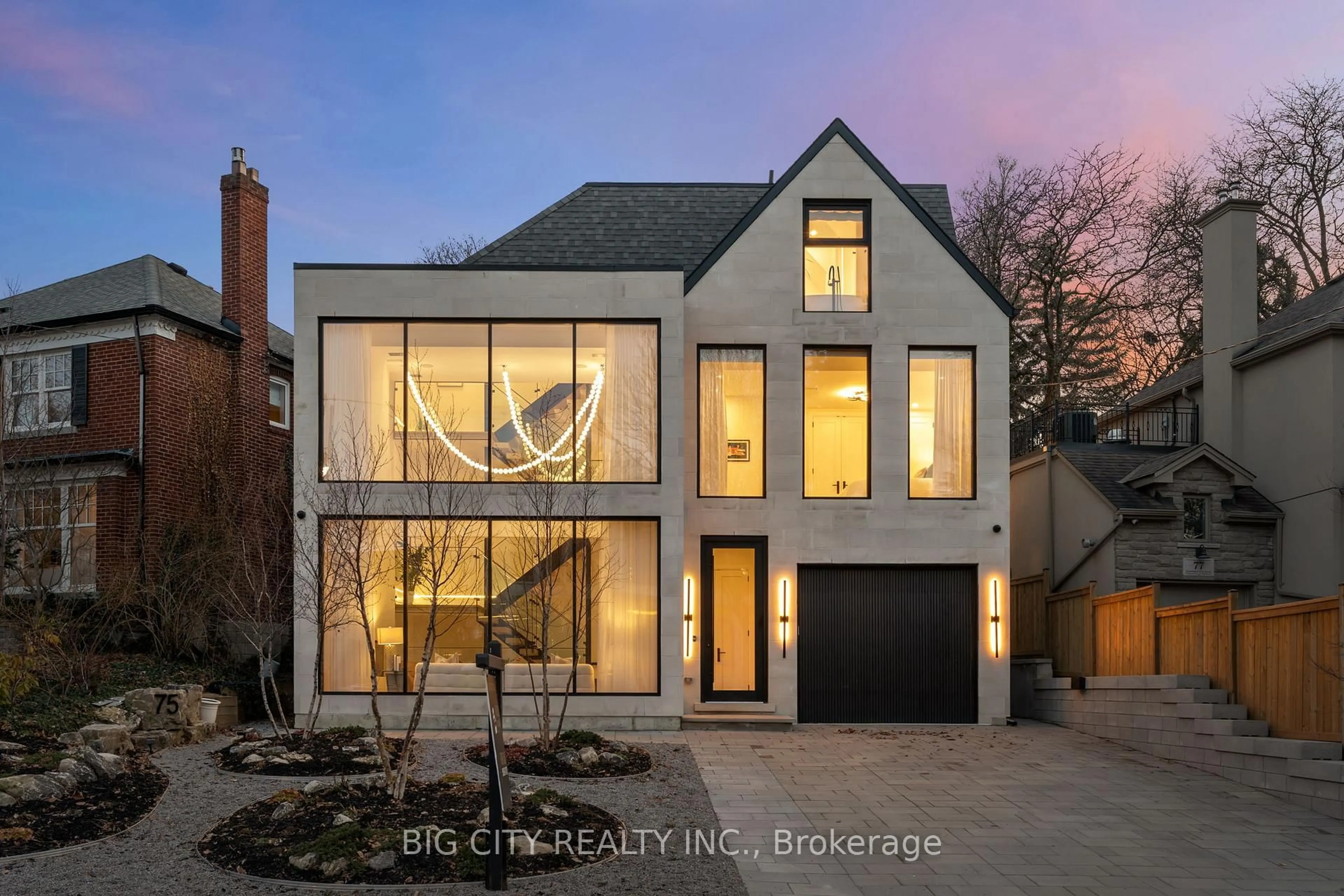 Home with brick exterior material, street for 75 Lawrence Cres, Toronto Ontario M4N 1N3