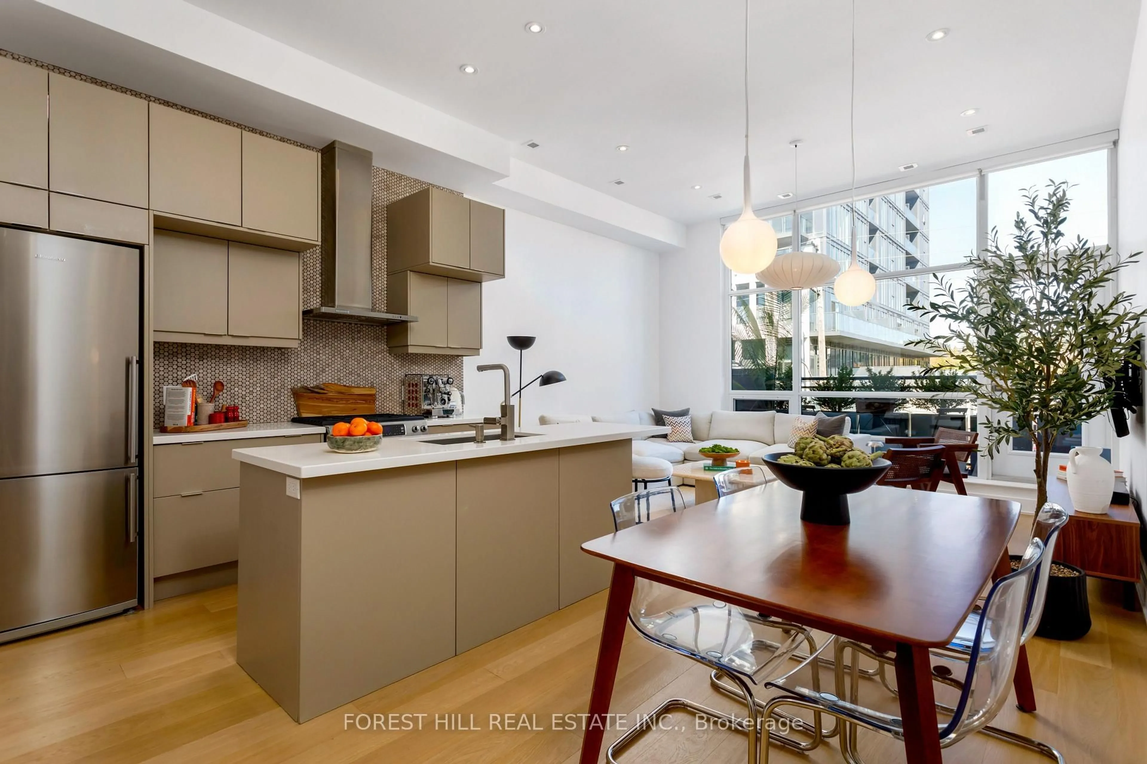 Contemporary kitchen, unknown for 483 Dupont St #204, Toronto Ontario M6G 1Y6