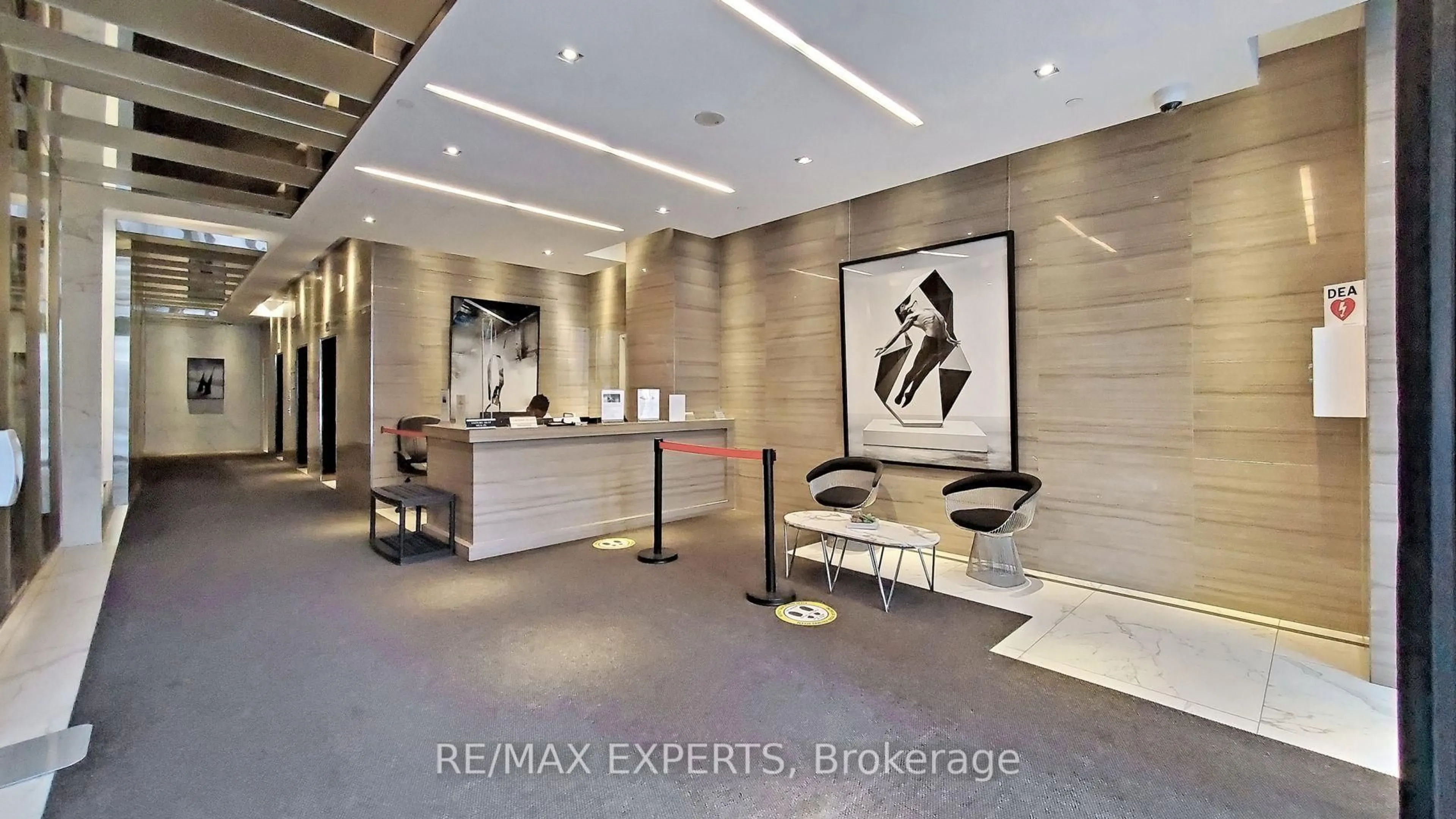 Lobby for 1 The Esplanade Dr #2305, Toronto Ontario M5E 0A8
