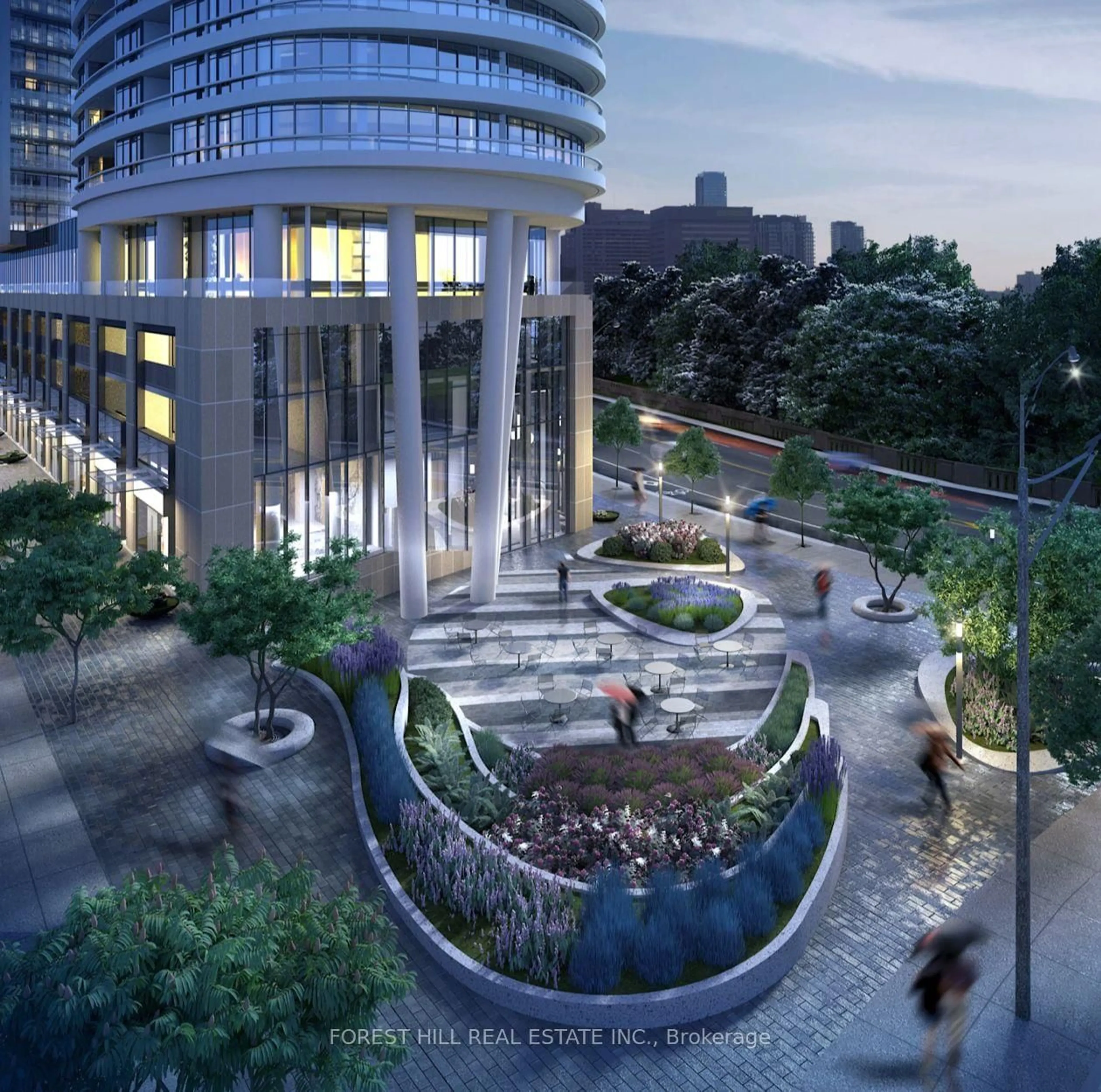 Indoor foyer for 575 Bloor St #3501, Toronto Ontario M4W 0B2