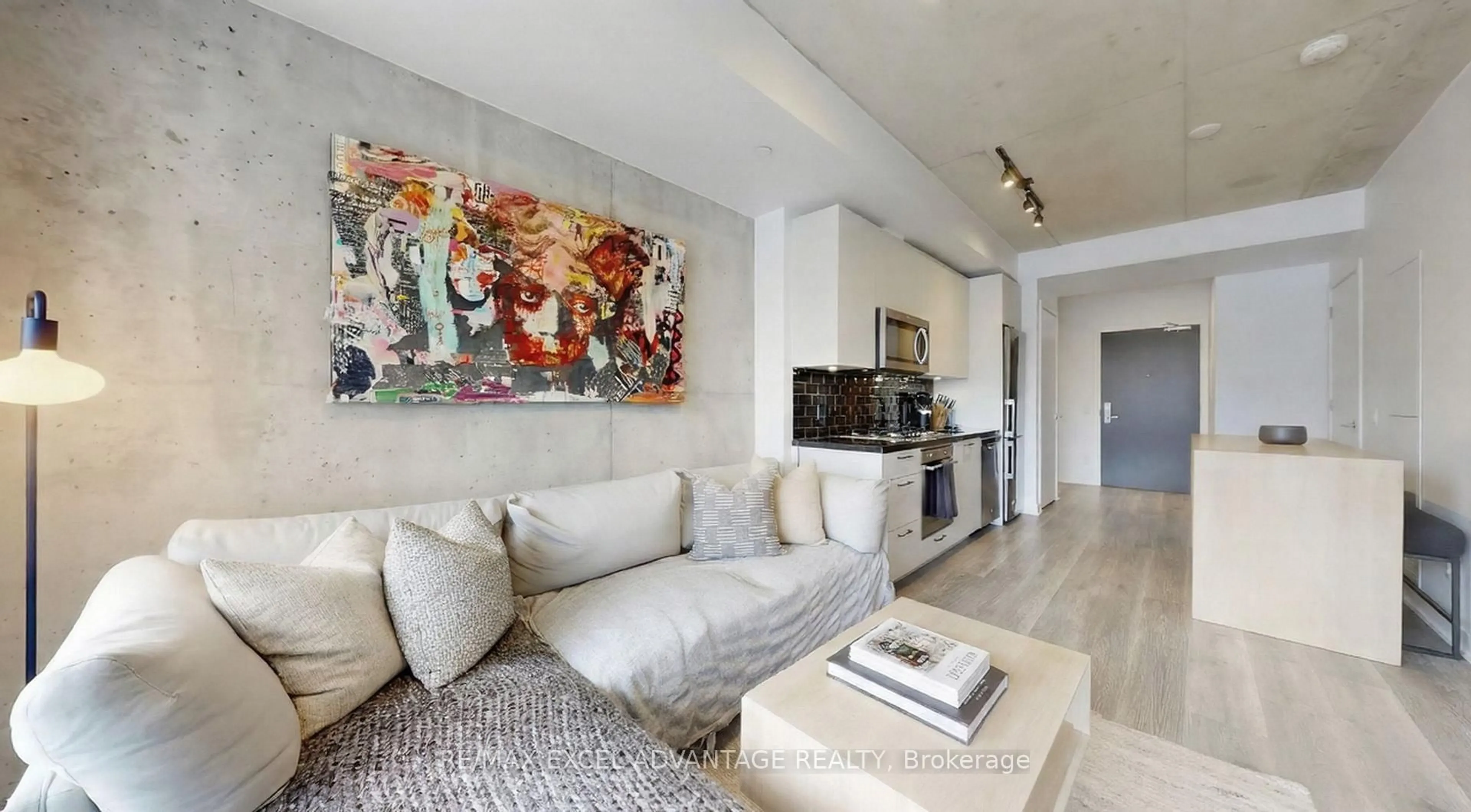 Living room with furniture, unknown for 55 Ontario St #602, Toronto Ontario M5A 0T8