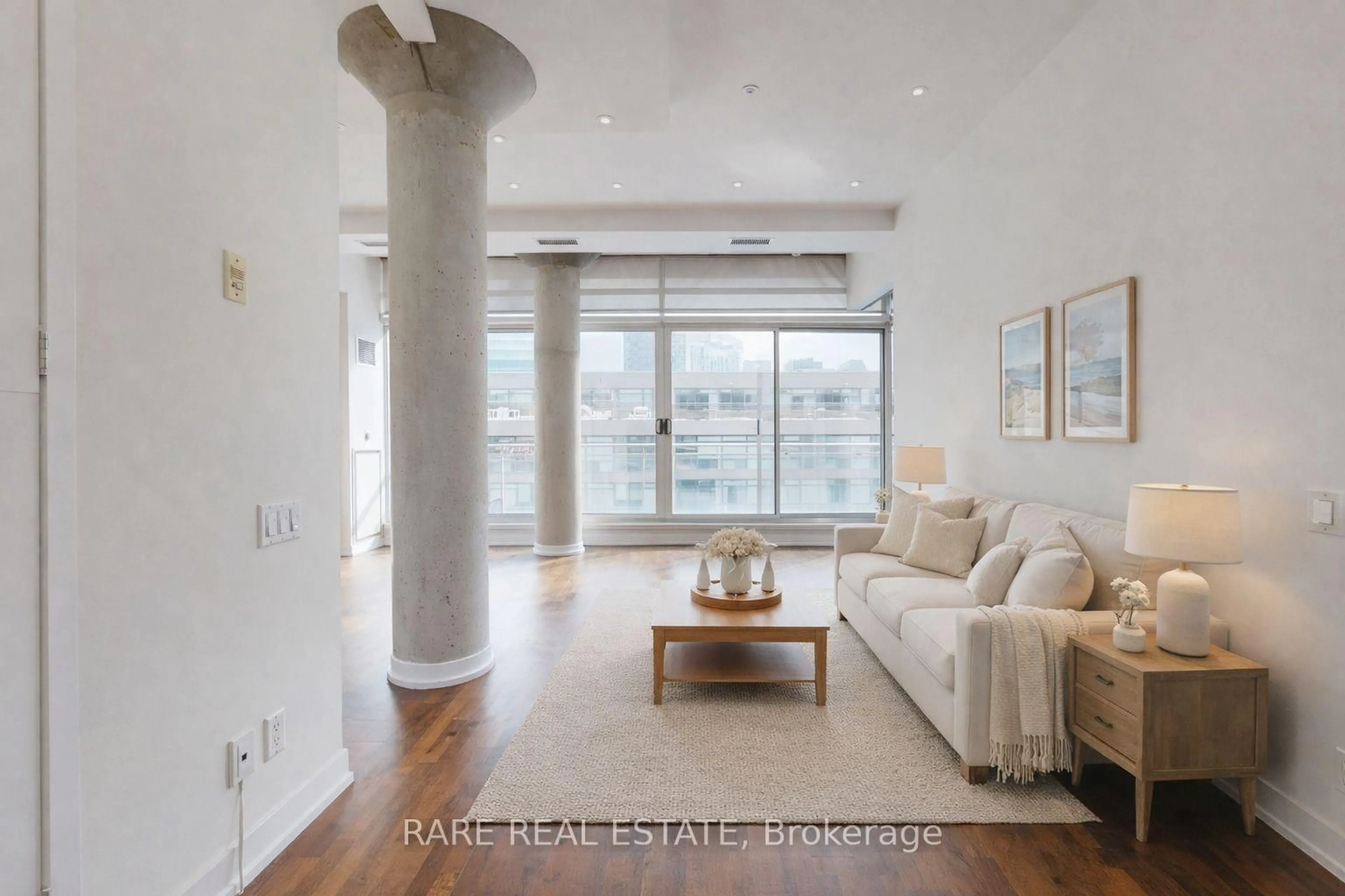 Living room with furniture, unknown for 66 Portland St #802, Toronto Ontario M5V 2M6