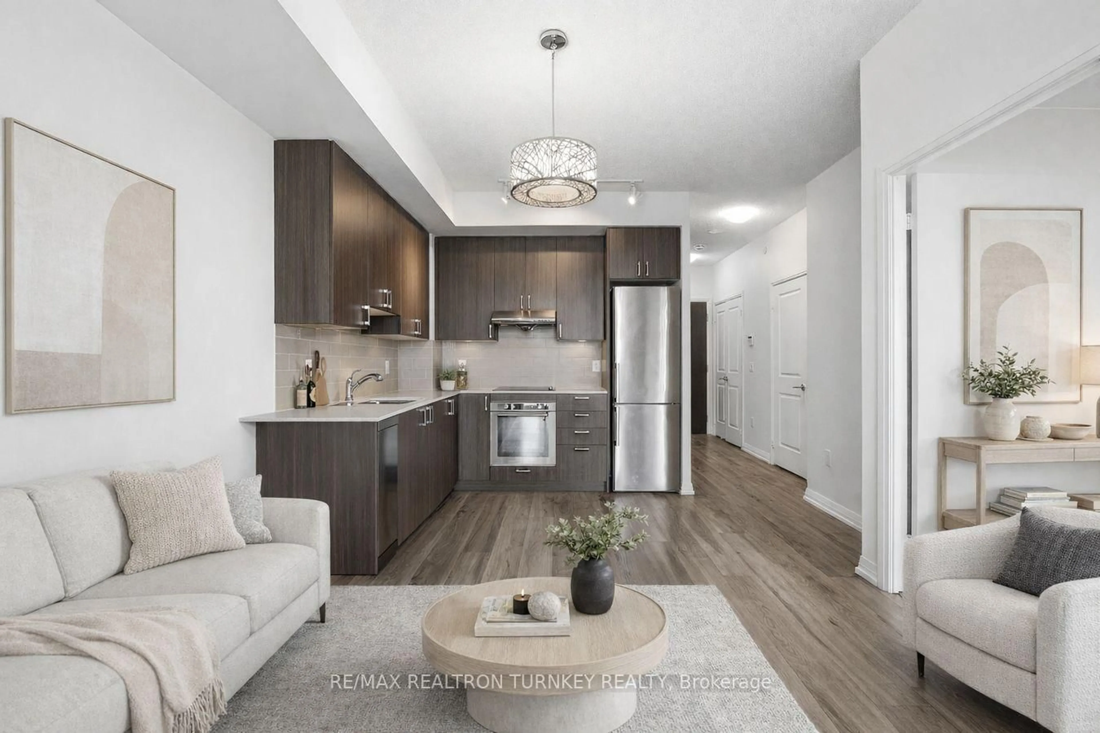 Open concept kitchen, unknown for 50 Ann O'Reilly Rd #409, Toronto Ontario M2J 0C9