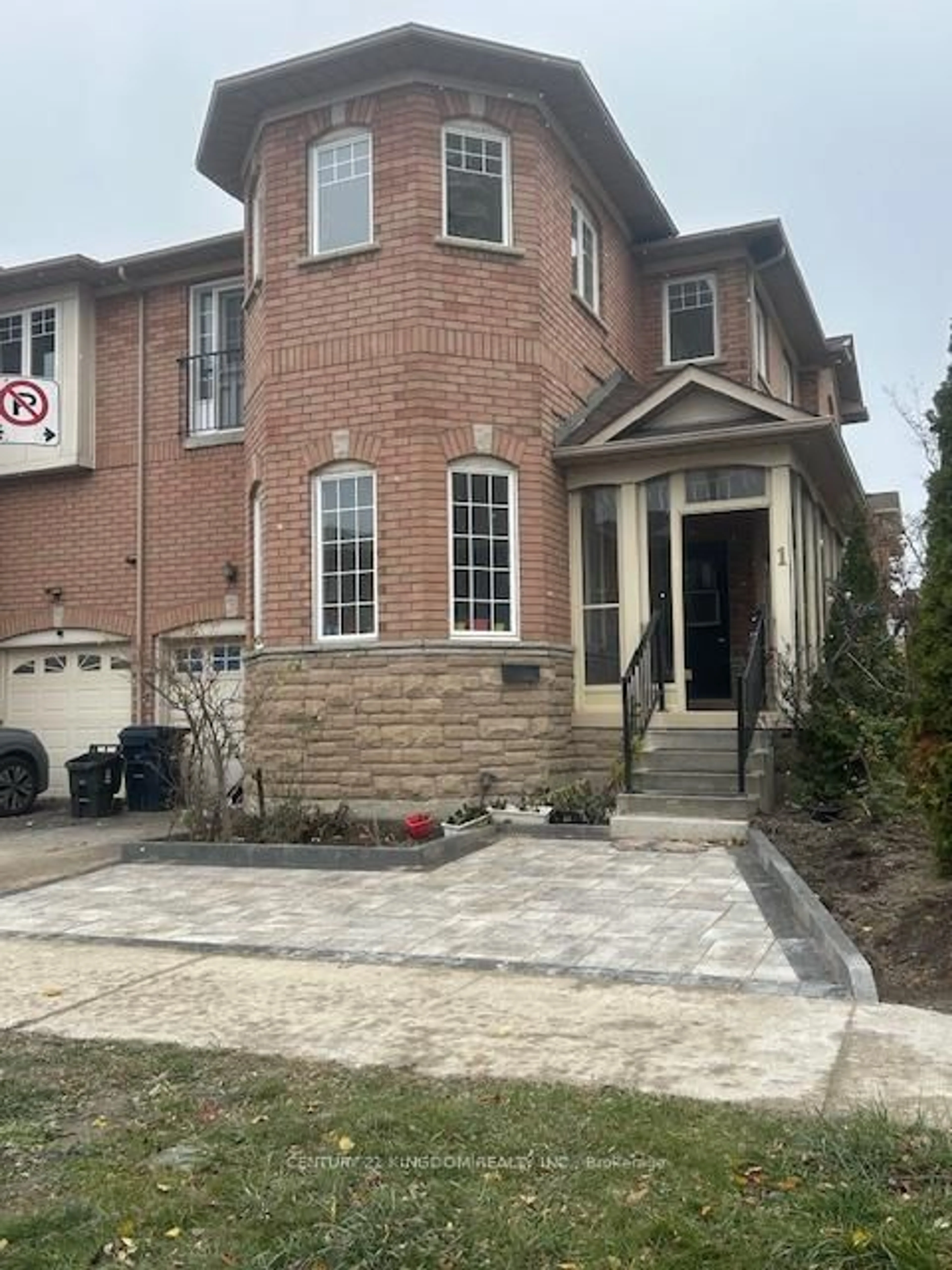 Home with brick exterior material, street for 1 Seaton Park Rd, Toronto Ontario M3C 3Z7