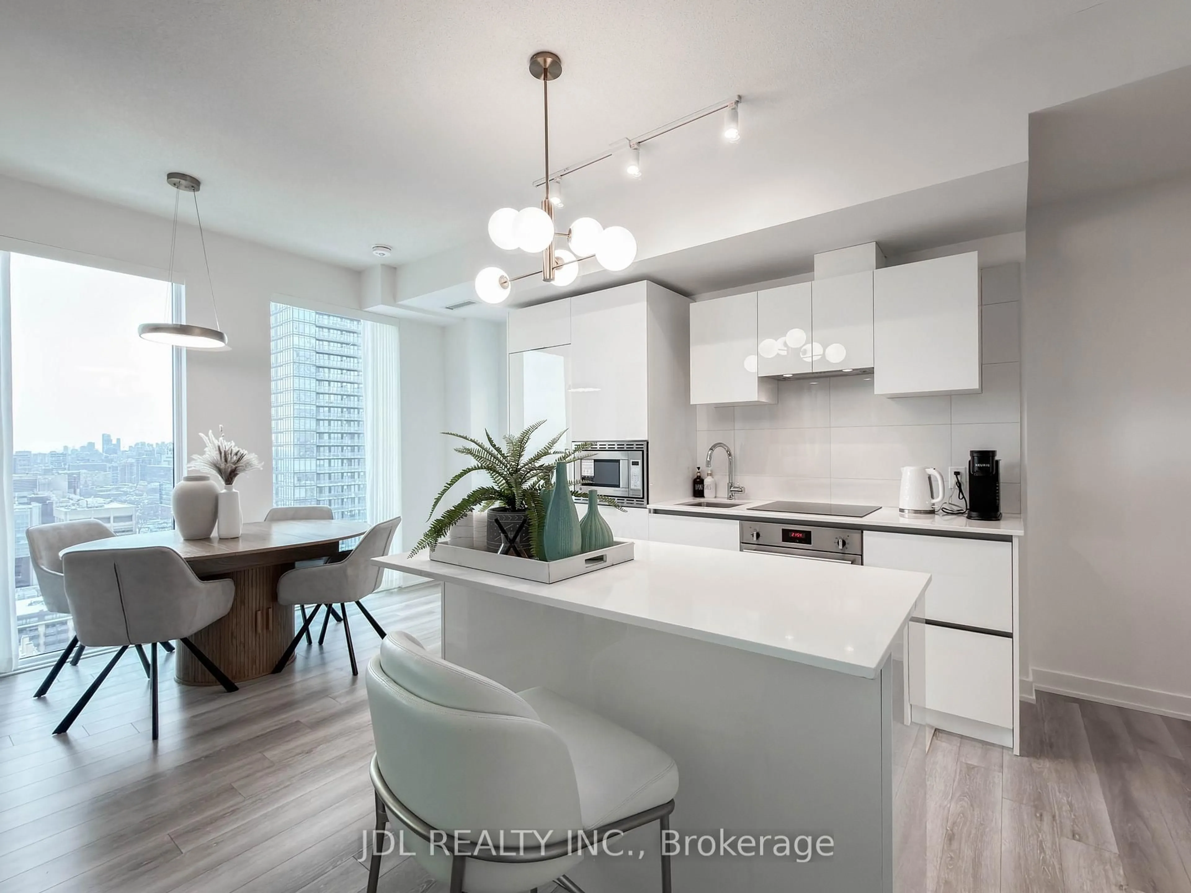 Open concept kitchen, unknown for 238 Simcoe St #3709, Toronto Ontario M5T 0E2