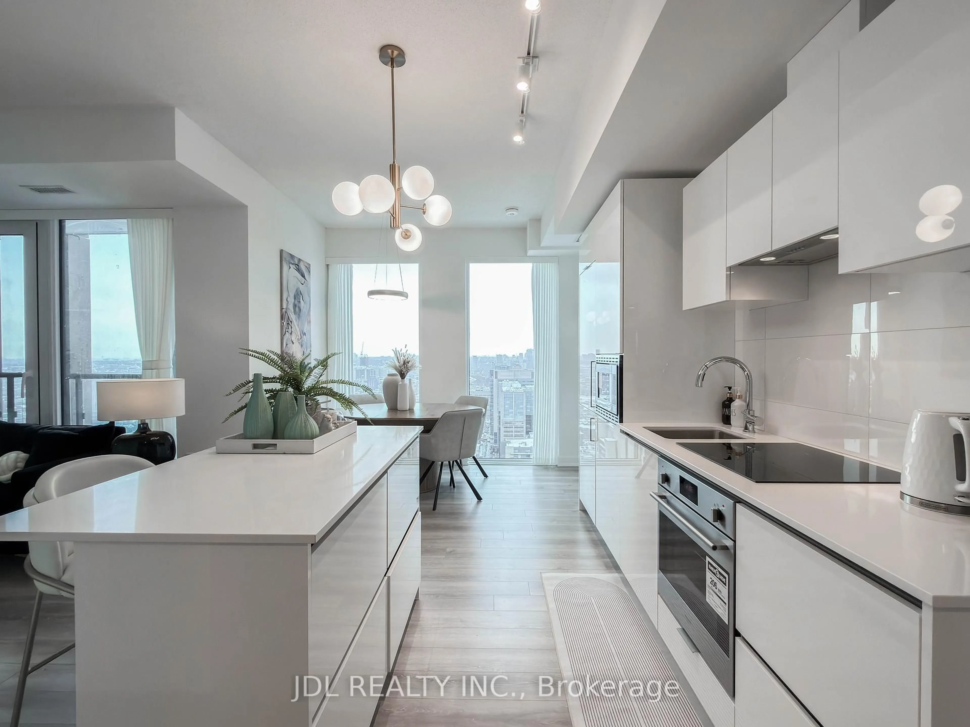 Open concept kitchen, unknown for 238 Simcoe St #3709, Toronto Ontario M5T 0E2