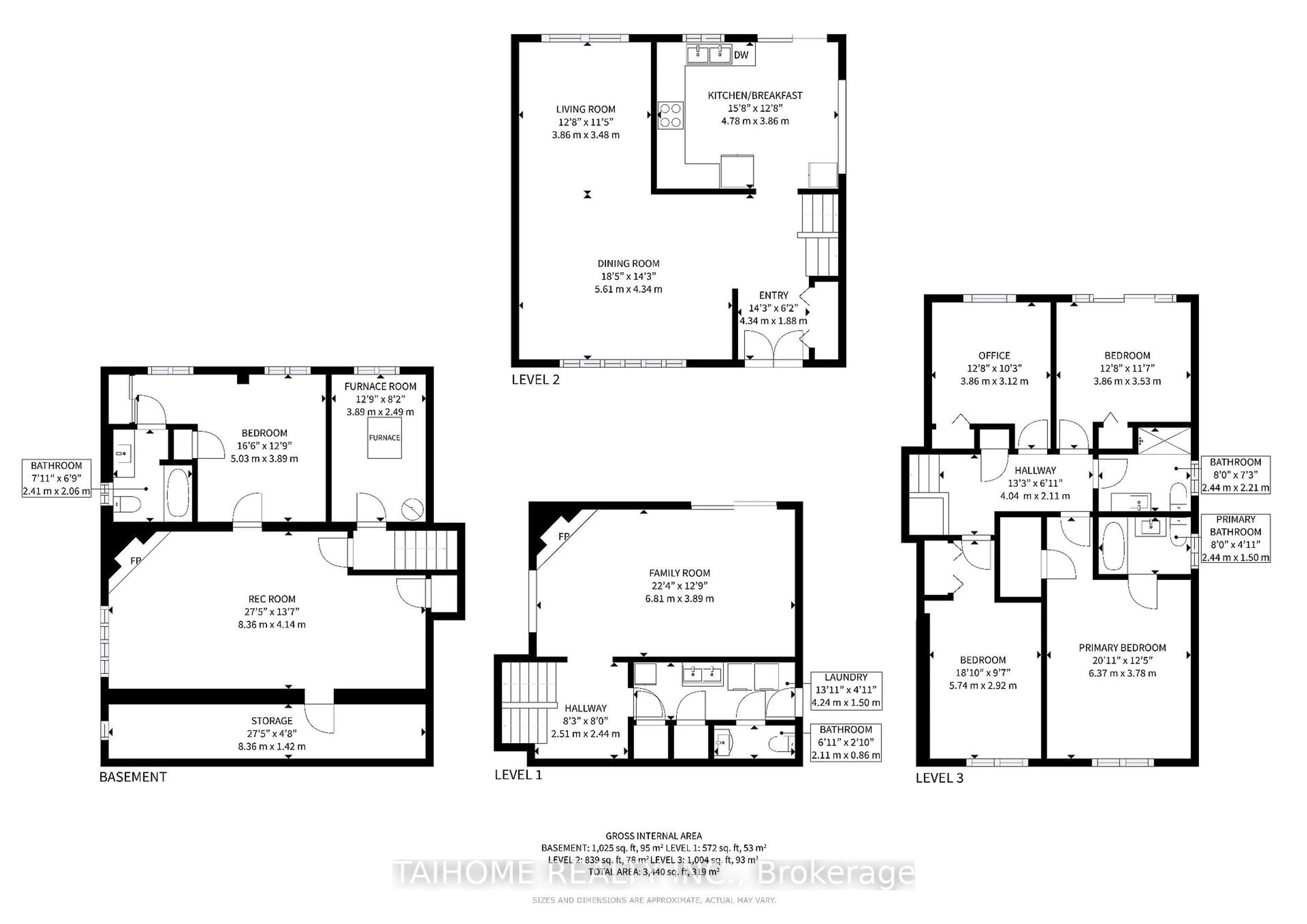 Floor plan for 10 Centurion Crt, Toronto Ontario M2K 2N4