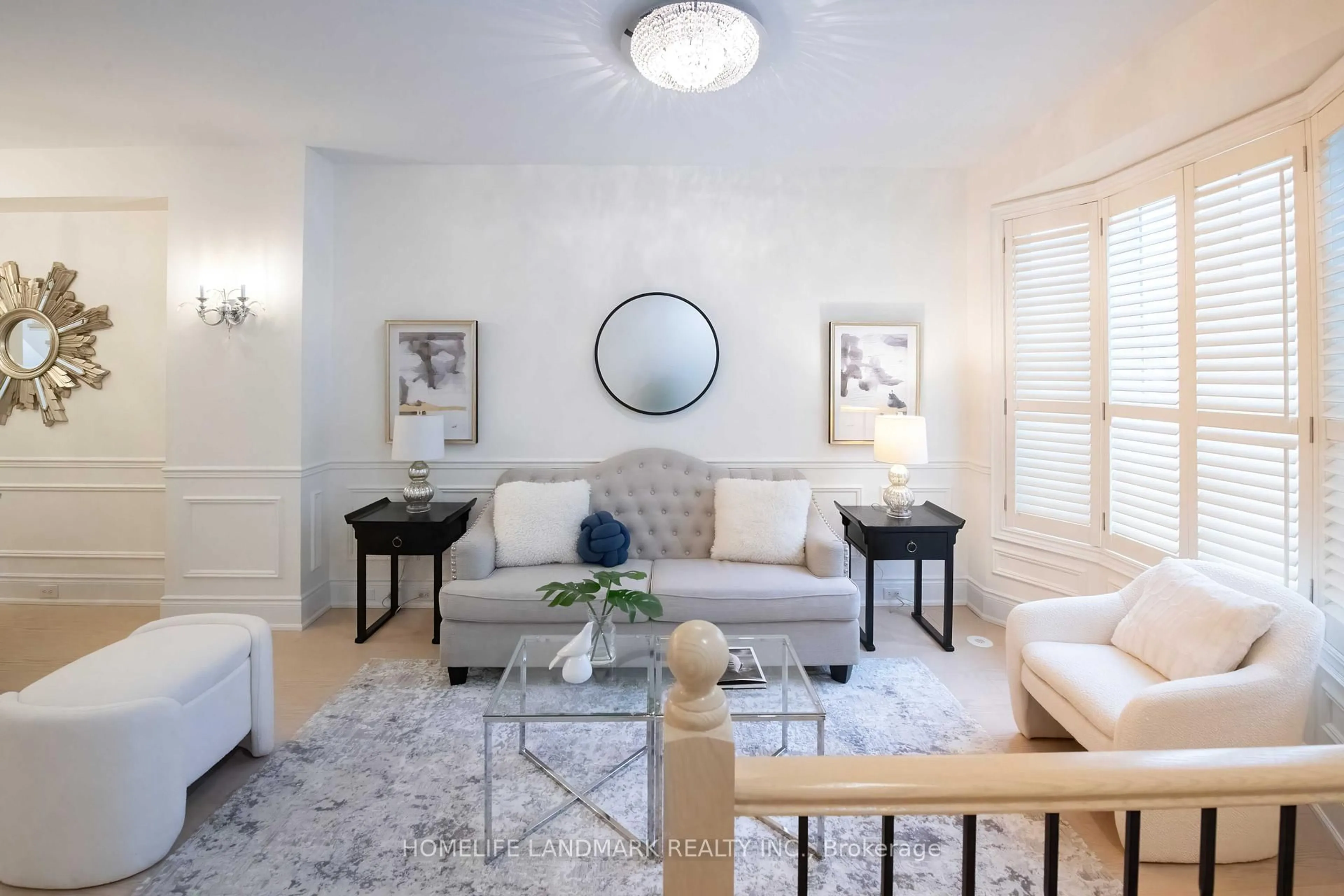 Living room with furniture, unknown for 52 Clairtrell Rd, Toronto Ontario M2N 5J6