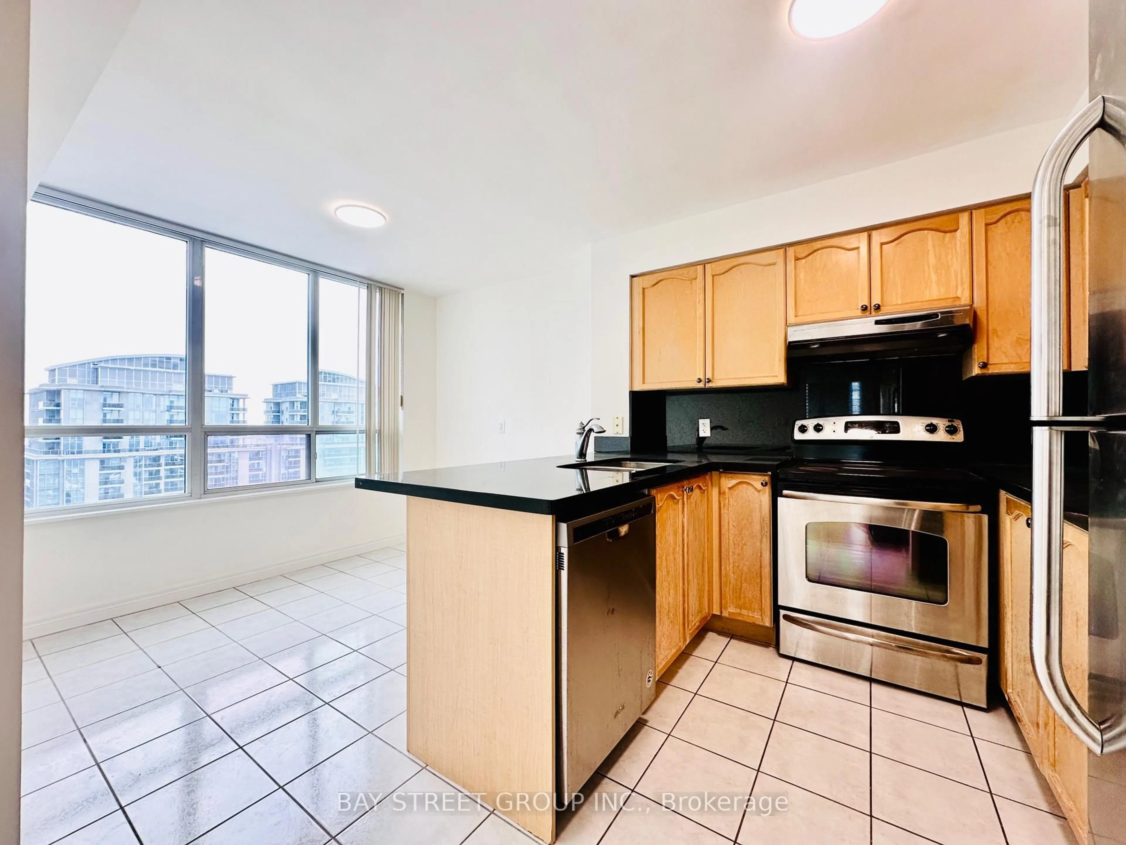 Standard kitchen, unknown for 23 Hollywood Ave #PH106, Toronto Ontario M2N 7L8