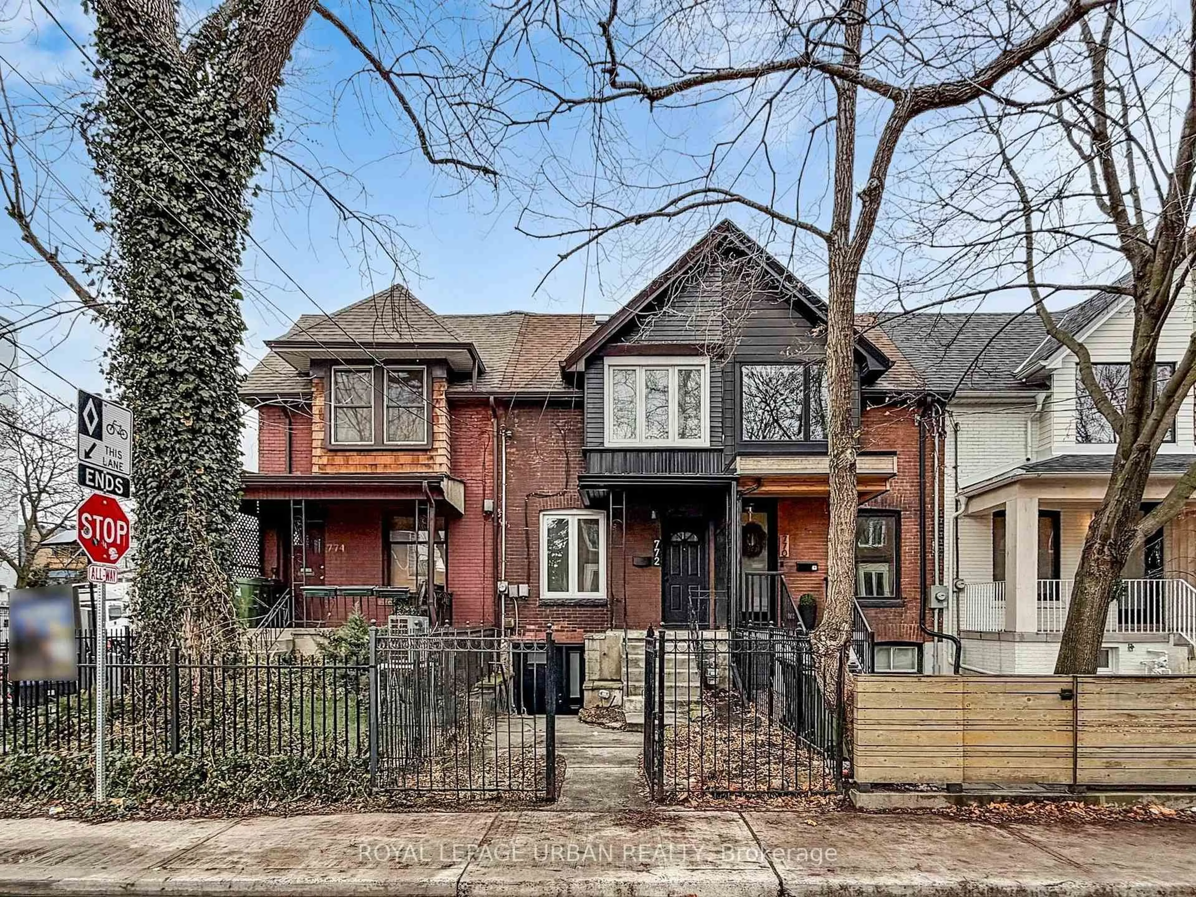 Home with brick exterior material, street for 772 Richmond St, Toronto Ontario M6J 1C5