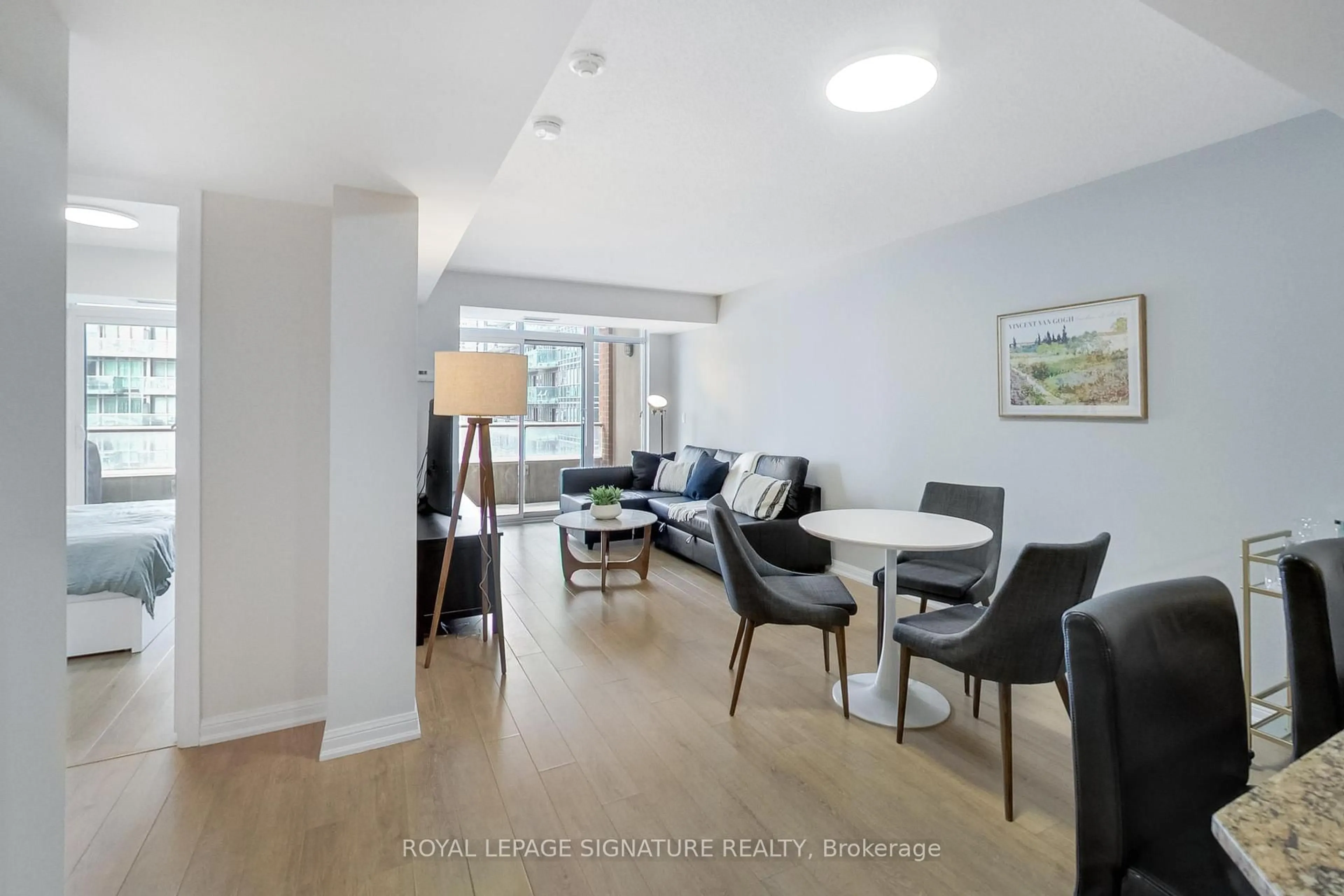 Living room with furniture, unknown for 85 East Liberty St #1016, Toronto Ontario M6K 3R4