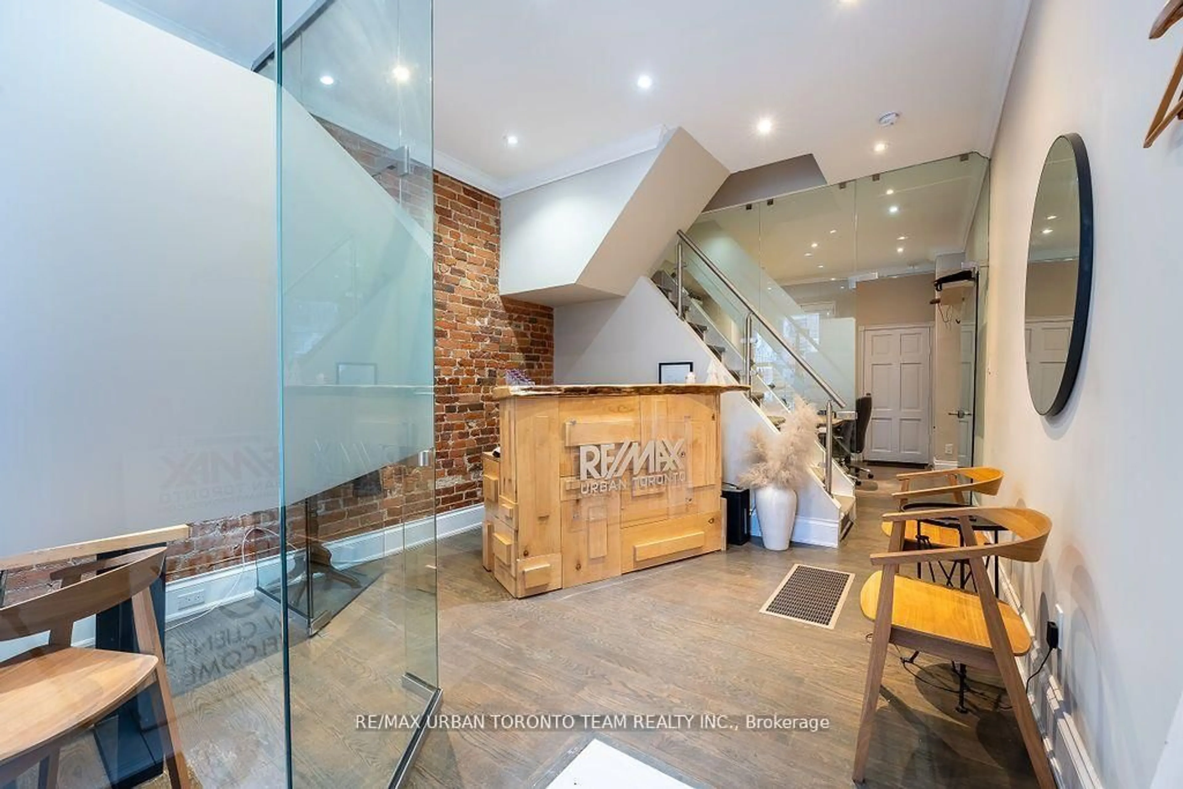 Contemporary bathroom, ceramic/tile floor for 502 King St, Toronto Ontario M5A 1M1