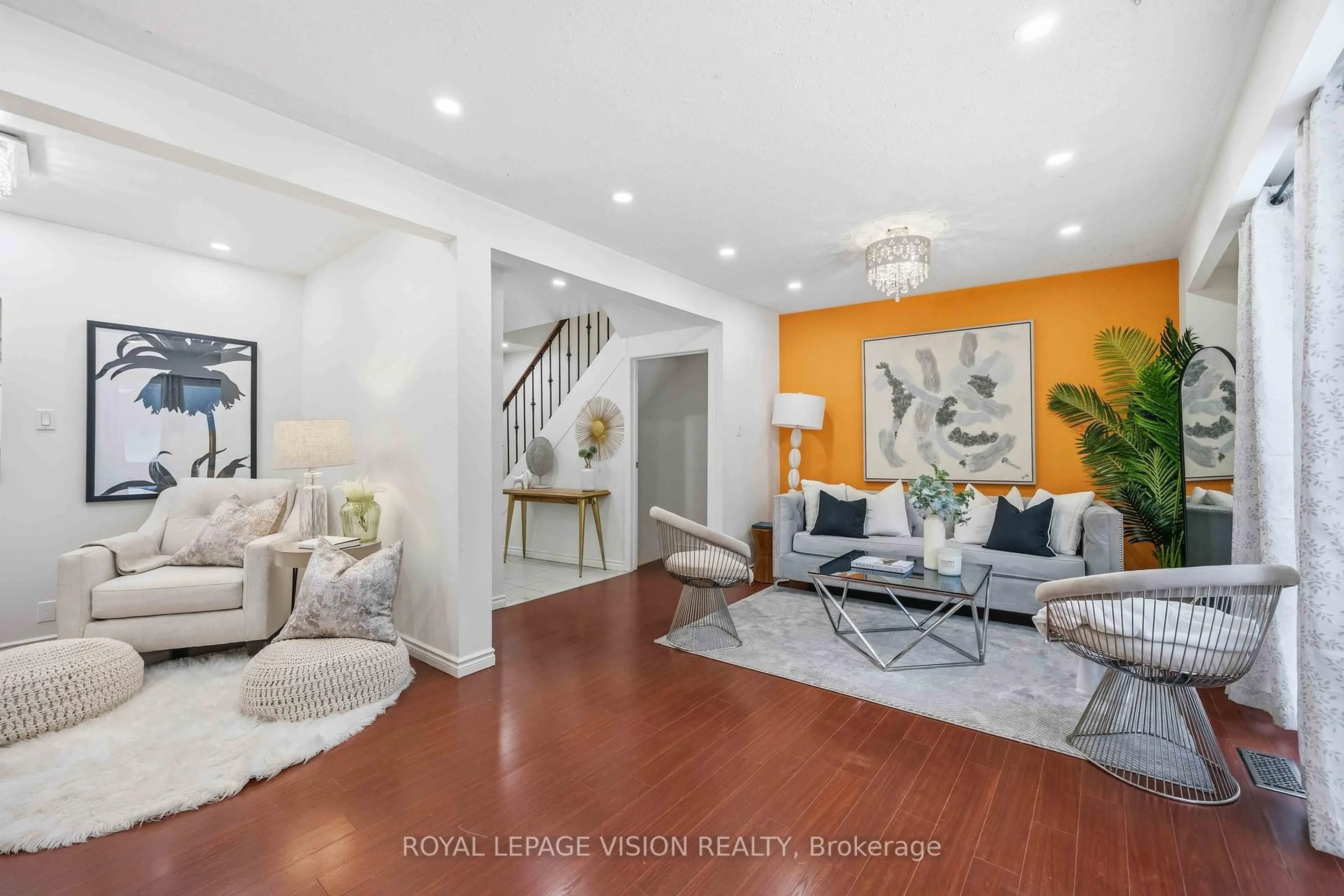 Living room with furniture, unknown for 8 Esterbrooke Ave #10, Toronto Ontario M2J 2C2