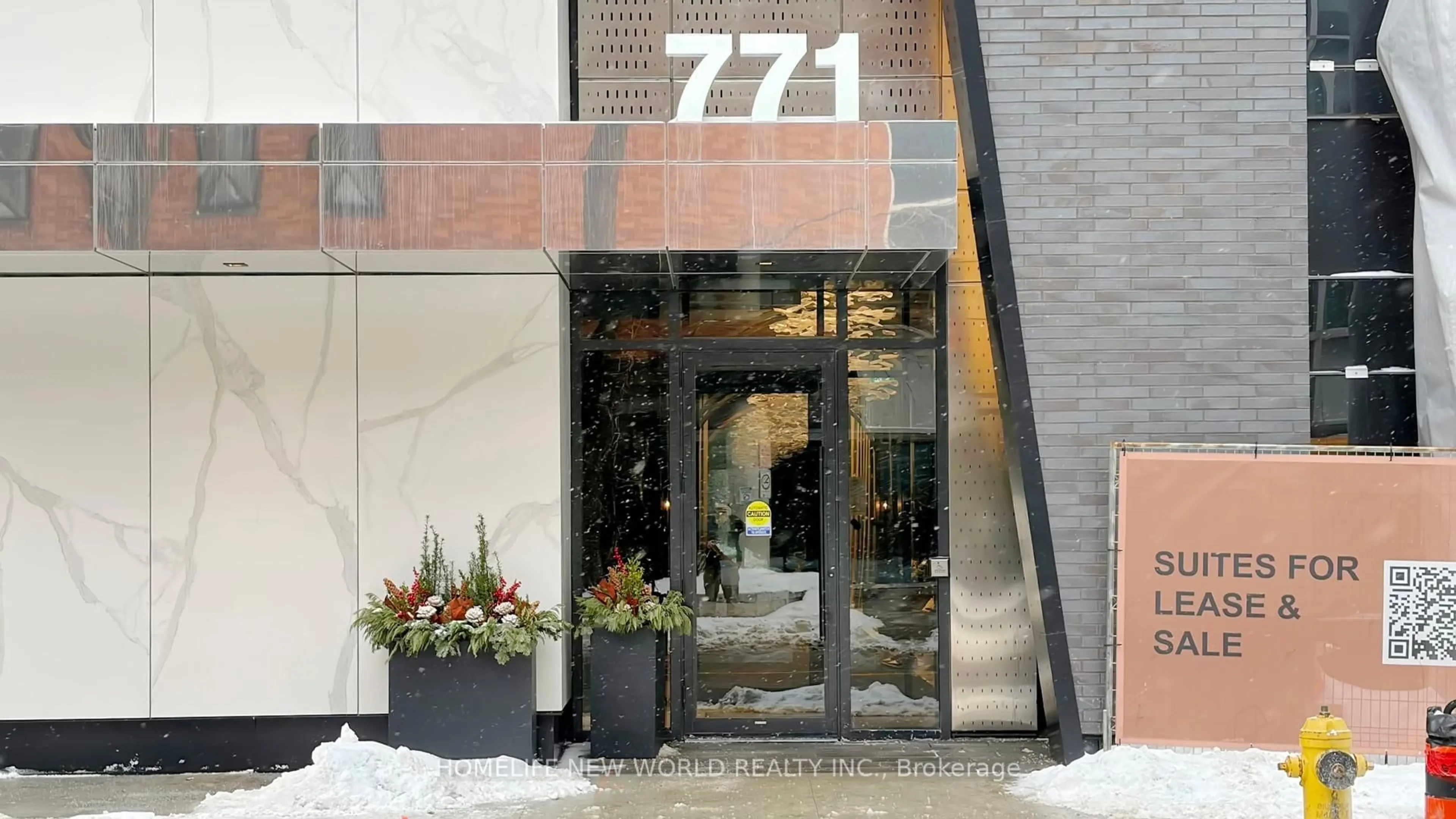 Indoor foyer for 771 Yonge St #1908, Toronto Ontario M4W 0B8