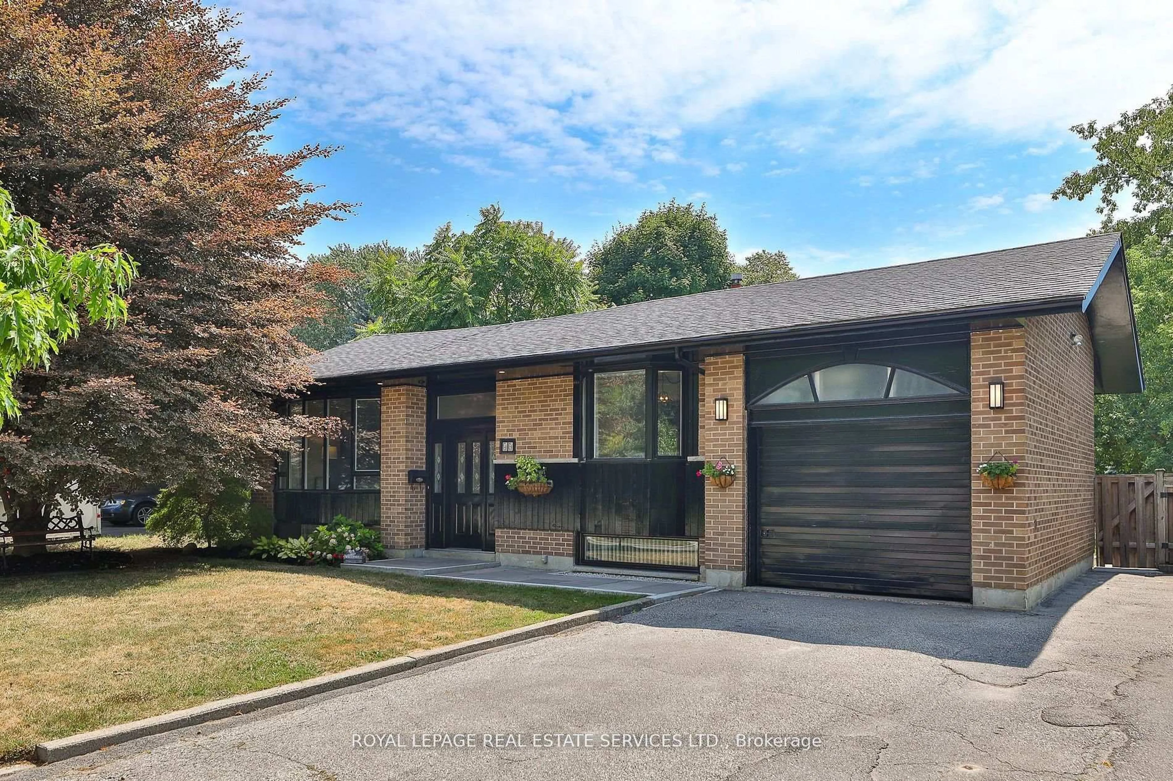 Home with brick exterior material, street for 45 Doonaree Dr, Toronto Ontario M3A 1M5