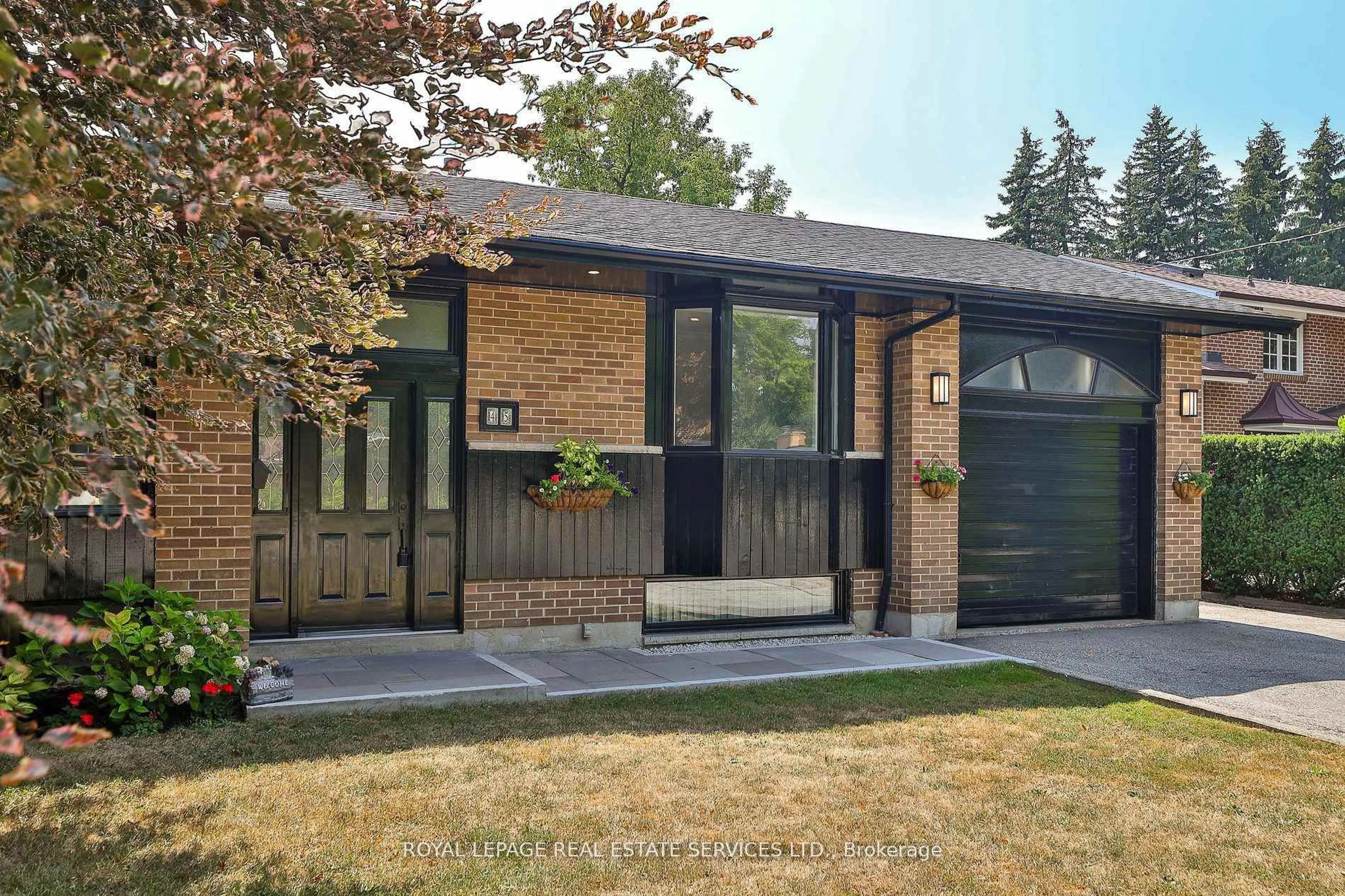 Home with brick exterior material, street for 45 Doonaree Dr, Toronto Ontario M3A 1M5