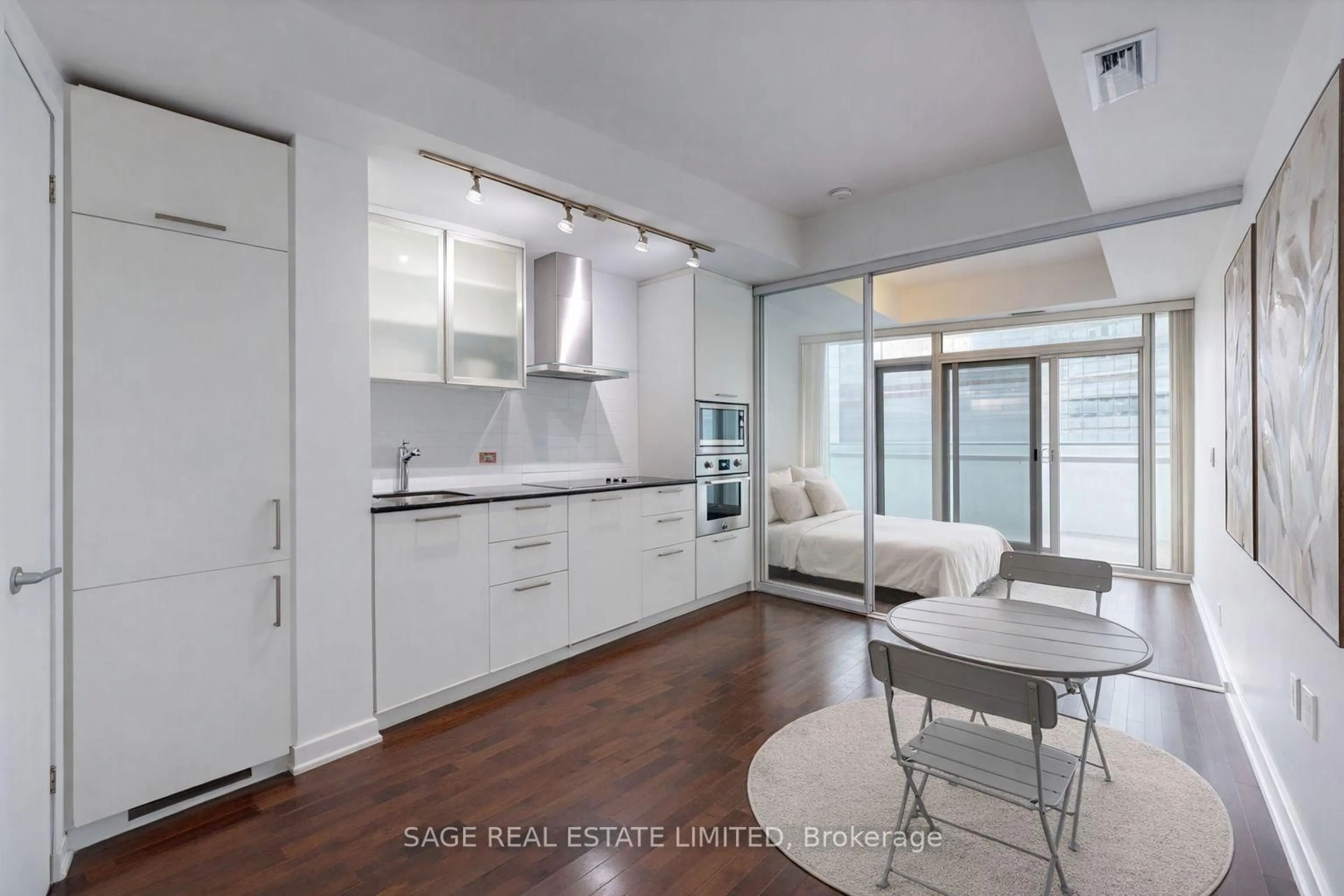 Open concept kitchen, unknown for 12 York St #3608, Toronto Ontario M5J 0A9