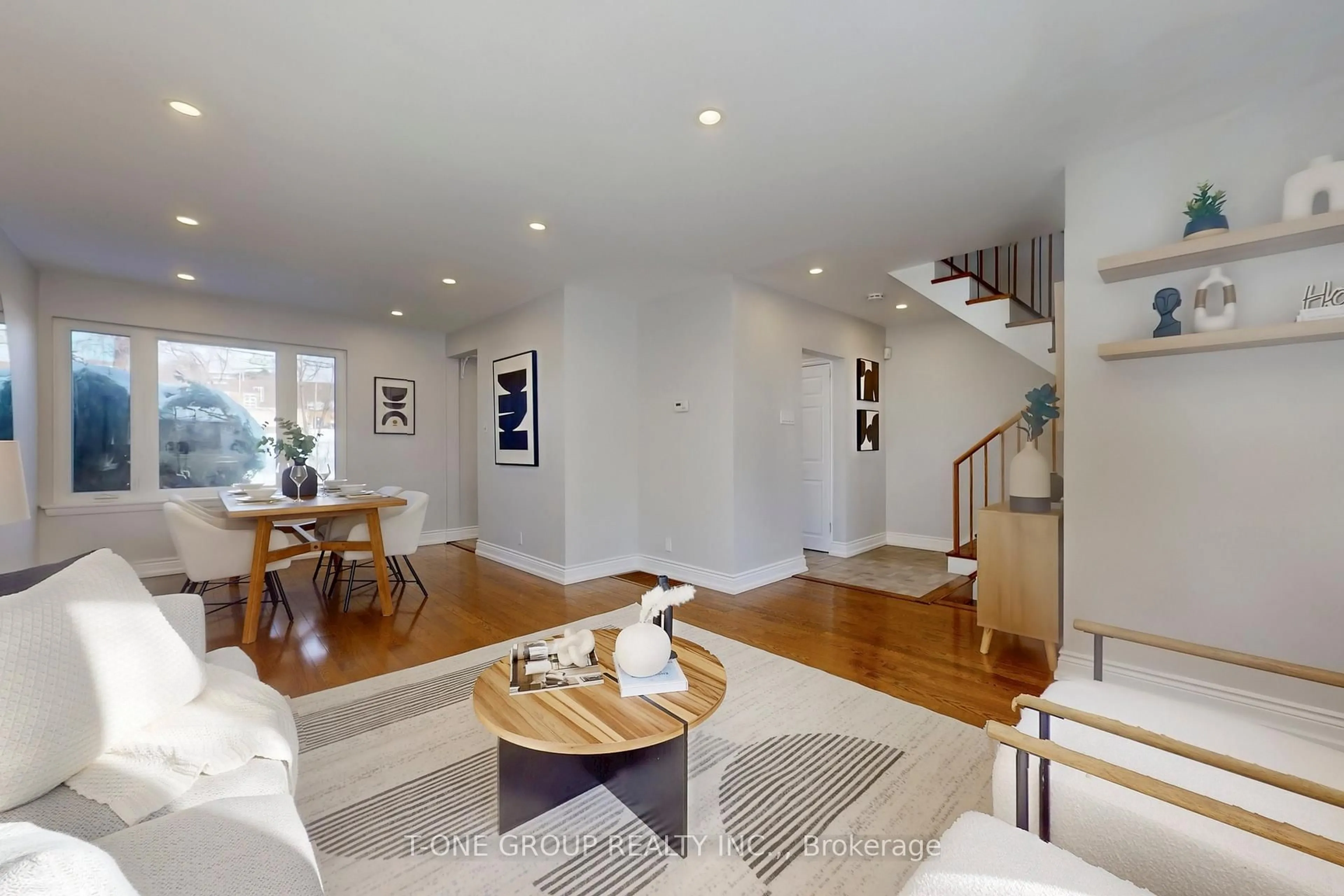 Living room with furniture, unknown for 26 Balaby Cres, Toronto Ontario M3C 2B7