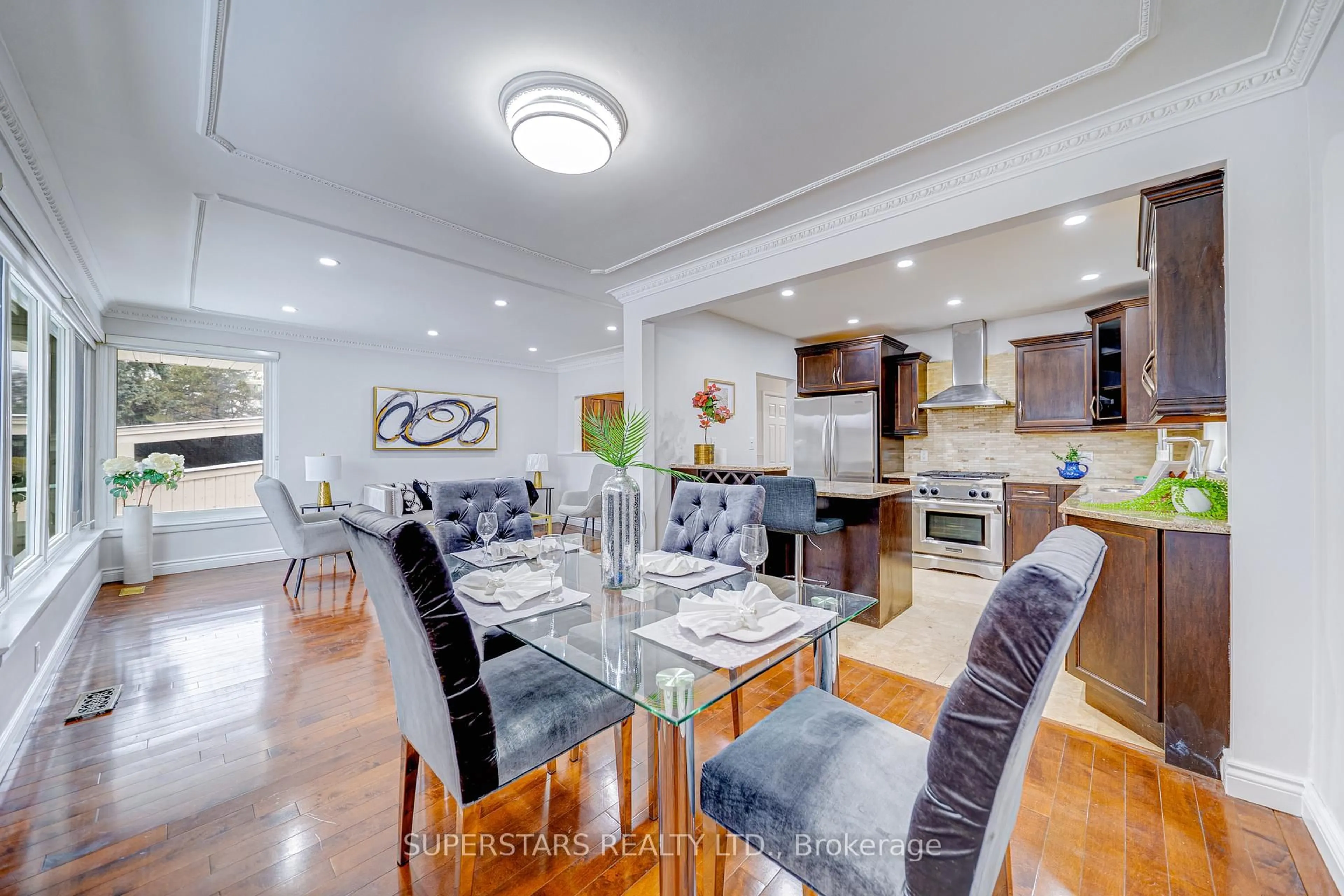 Open concept kitchen, unknown for 5 Terrington Crt, Toronto Ontario M3B 2J9