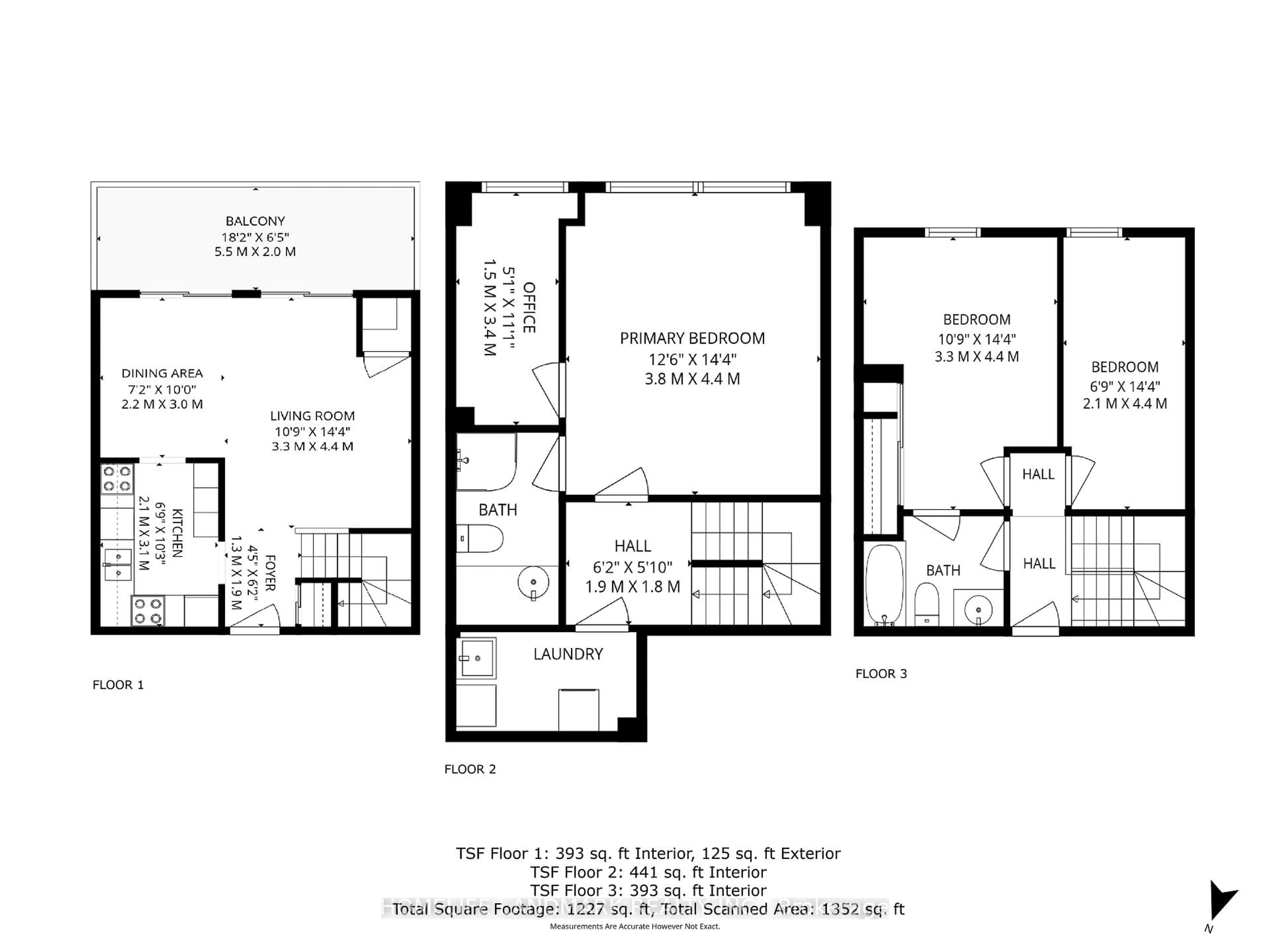 Floor plan for 165 Cherokee Blvd #290, Toronto Ontario M2J 4T7
