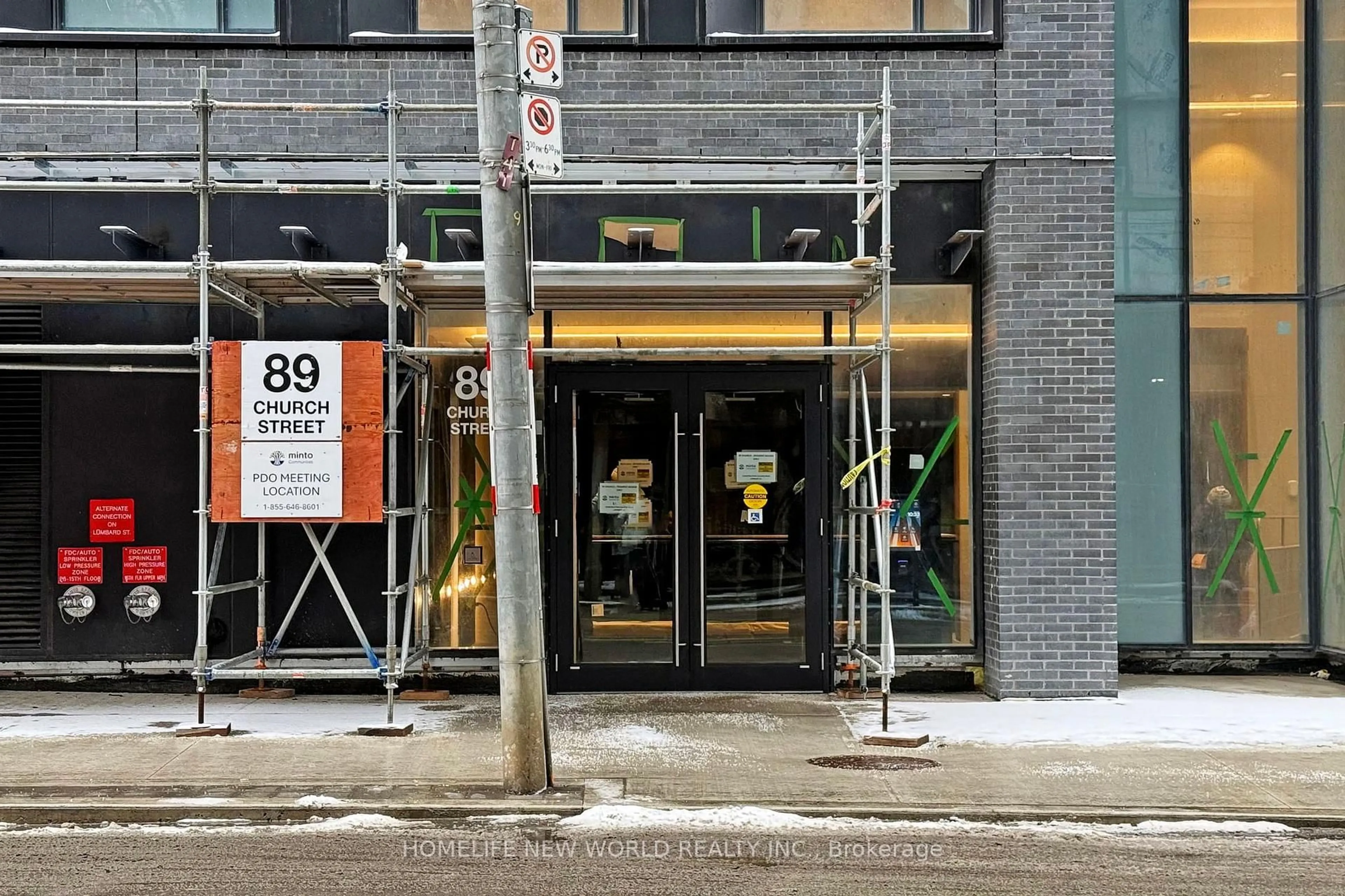 Indoor foyer for 89 CHURCH St #2205, Toronto Ontario M5C 0B7