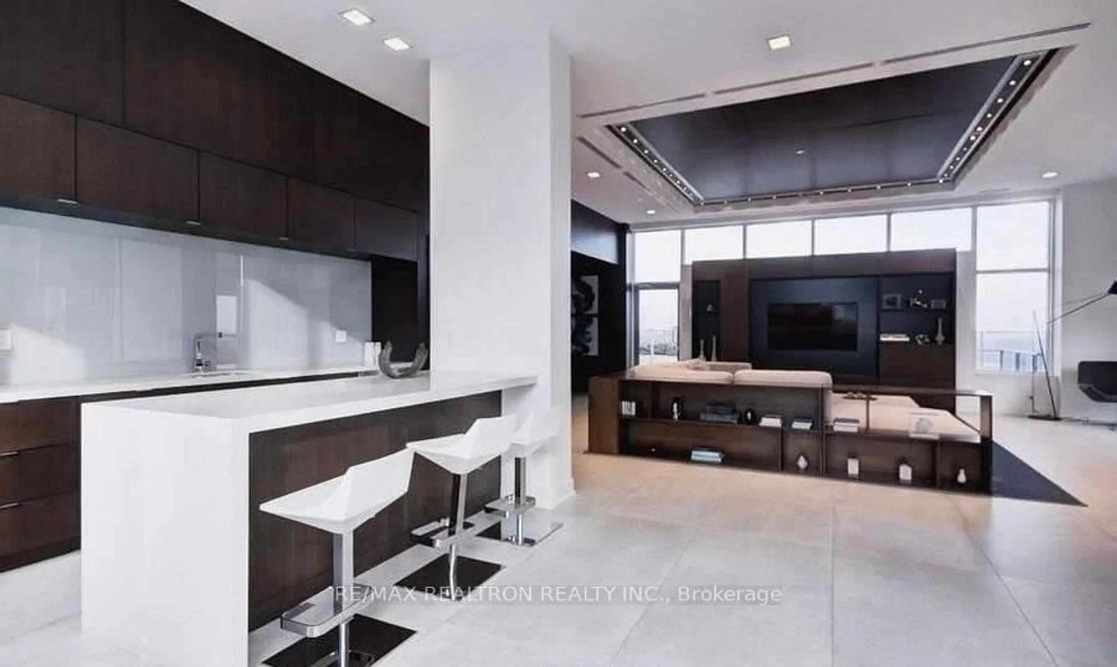 Contemporary kitchen, ceramic/tile floor for 28 Avondale Ave #1102, Toronto Ontario M2N 0K2