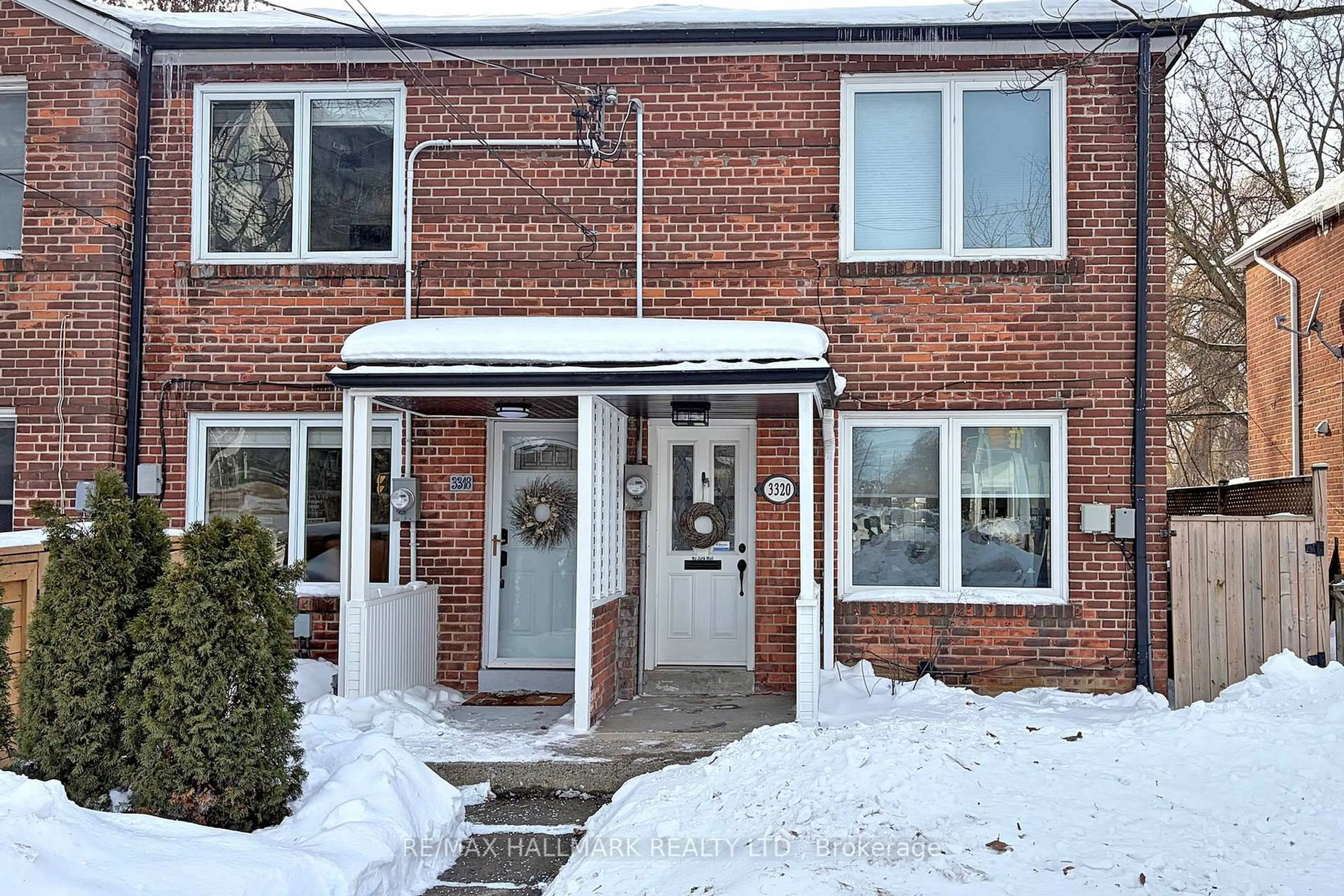 Home with brick exterior material, street for 3320 Bathurst St, Toronto Ontario M6A 2B6