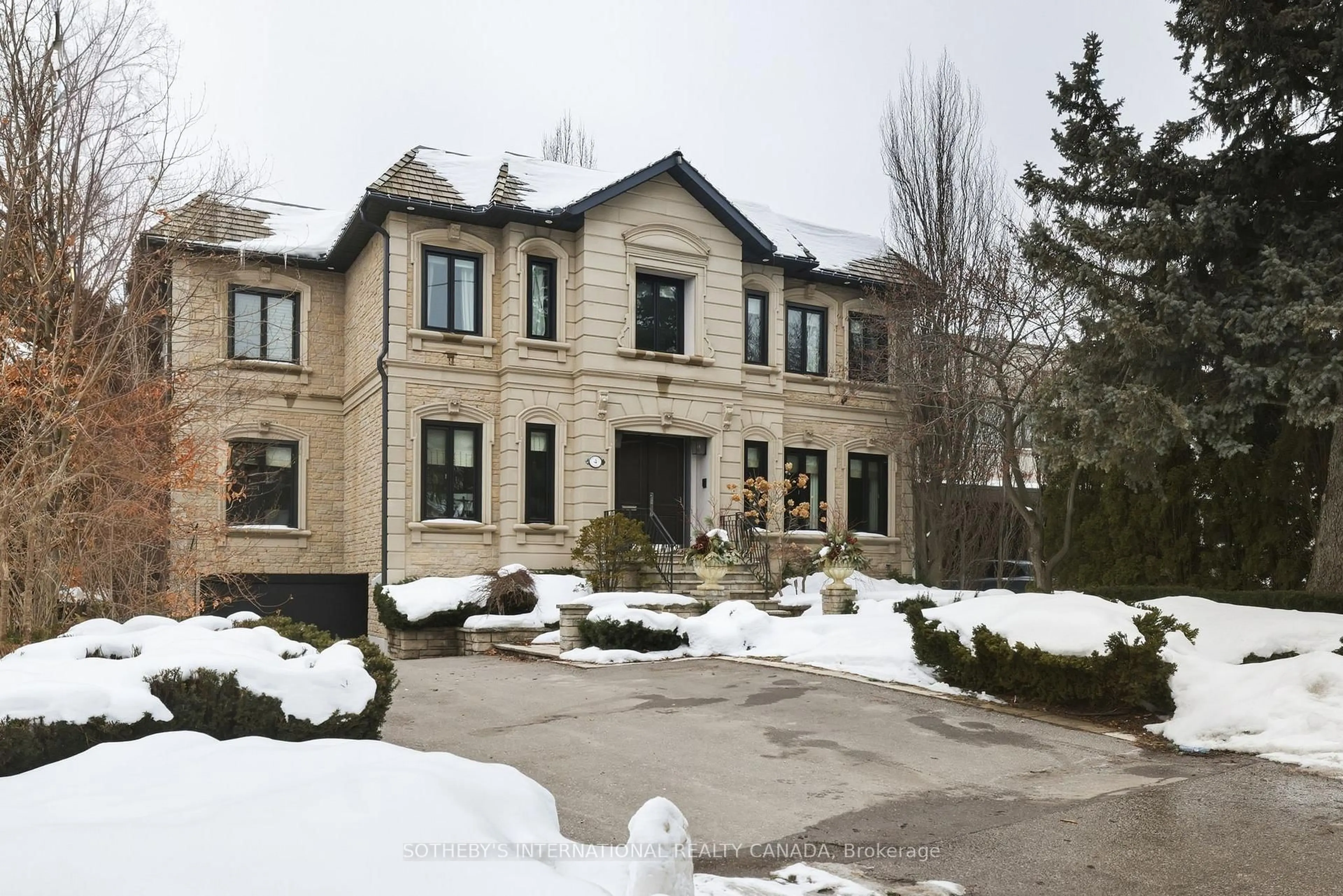Home with brick exterior material, street for 4 Ridgefield Rd, Toronto Ontario M4N 3H8