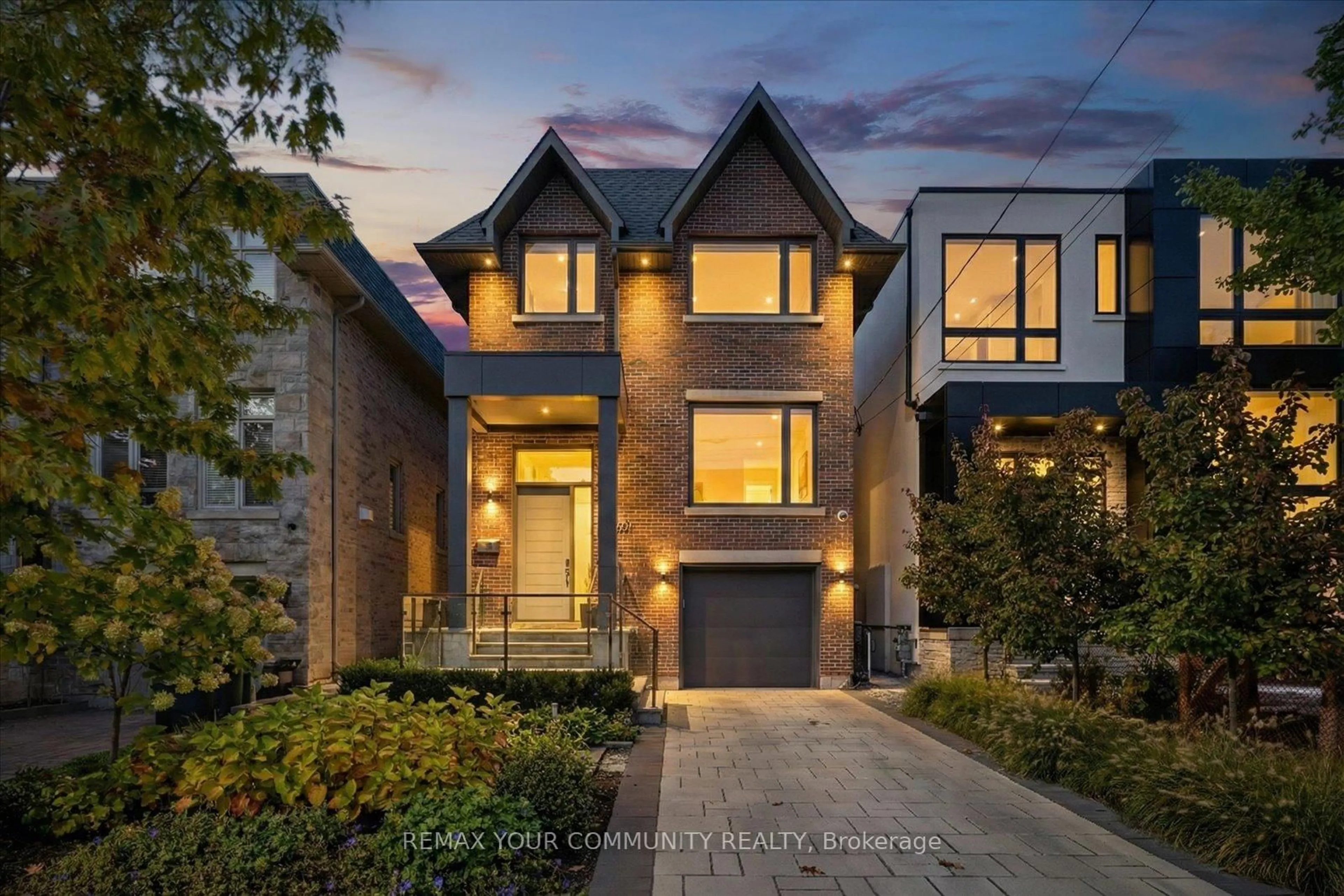 Home with brick exterior material, street for 498 Melrose Ave, Toronto Ontario M5M 2A2