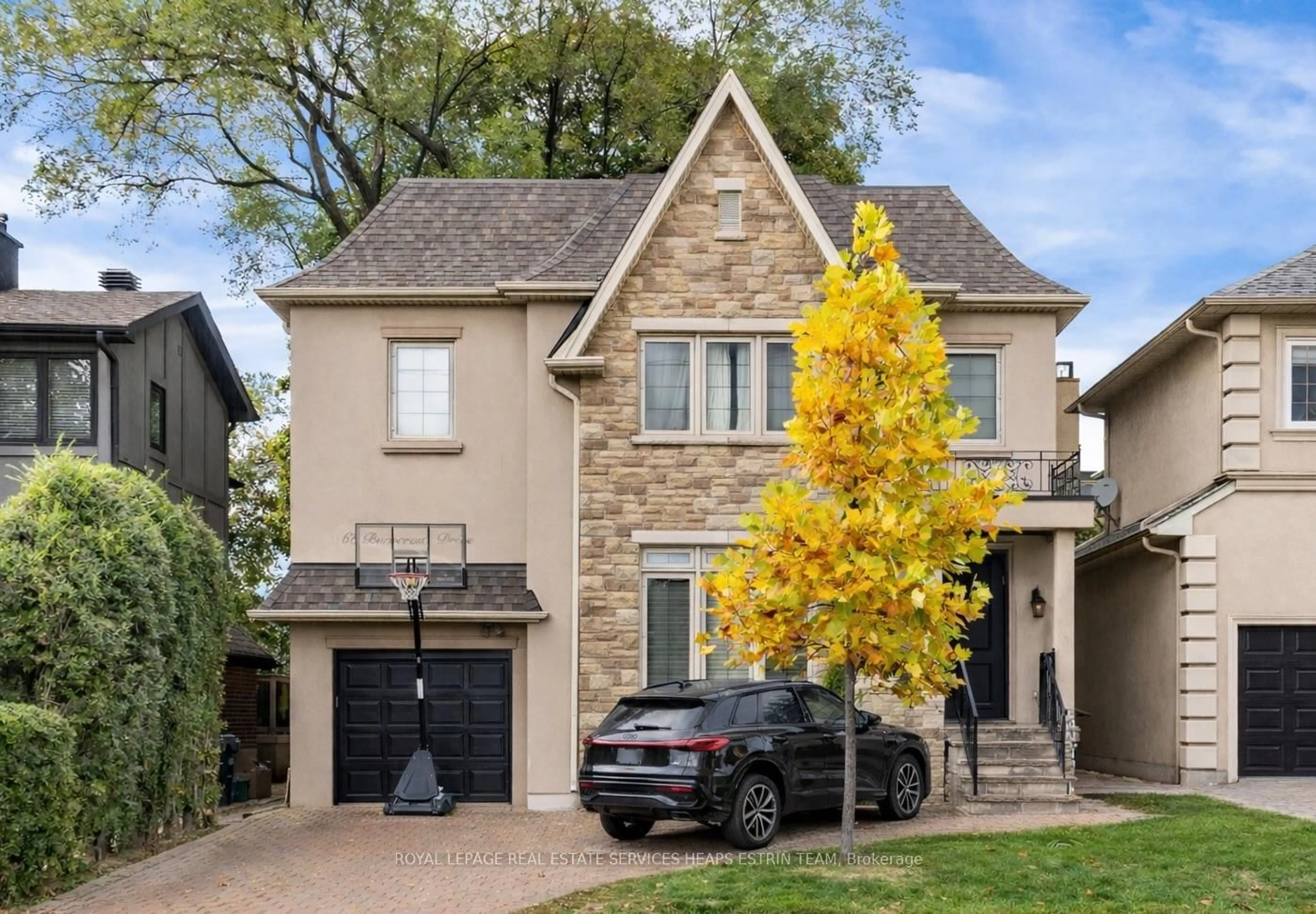 Home with brick exterior material, street for 68 Burncrest Dr, Toronto Ontario M5M 2Z5