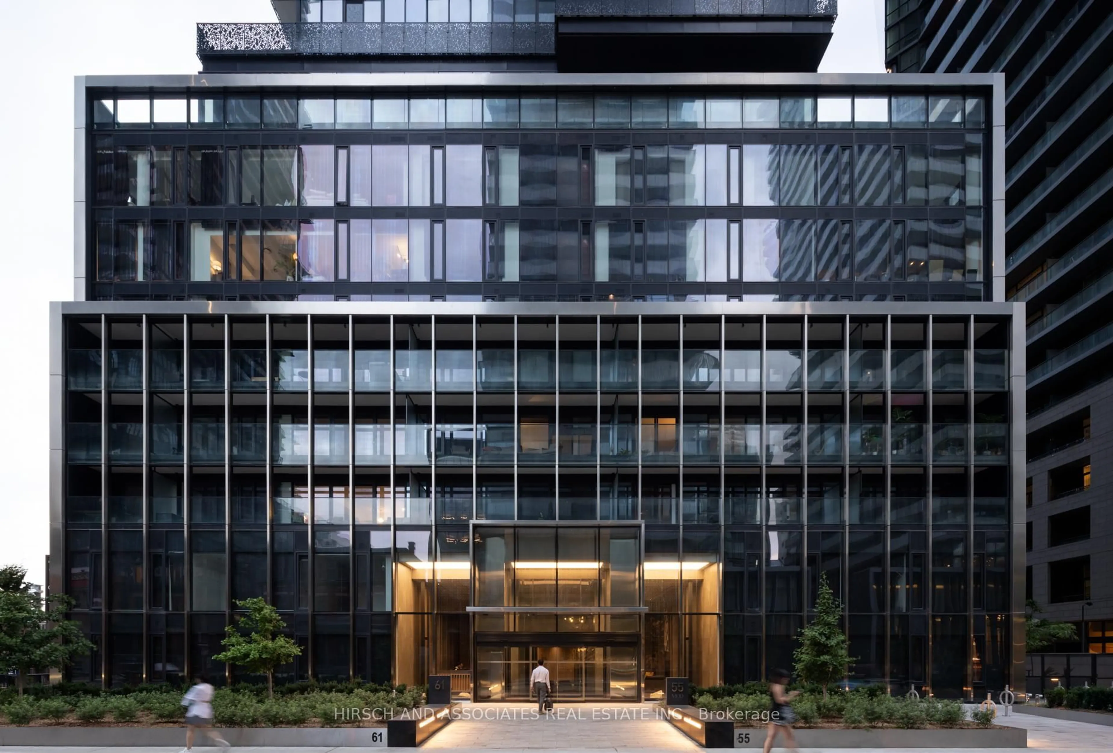 Indoor foyer for 55 Charles St #3001, Toronto Ontario M4Y 0J1