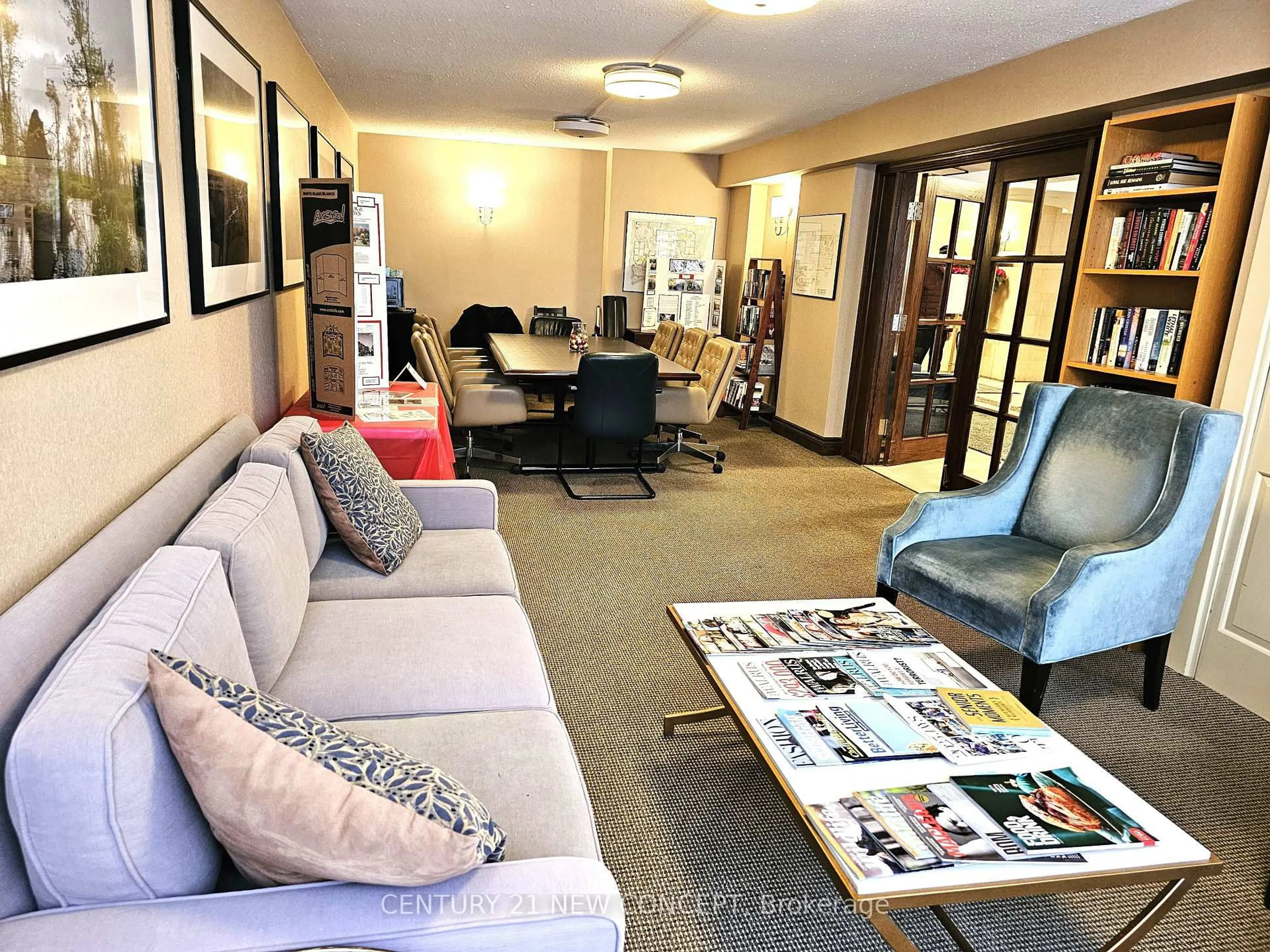 Living room with furniture, unknown for 255 The Donway West #123, Toronto Ontario M3B 3M3