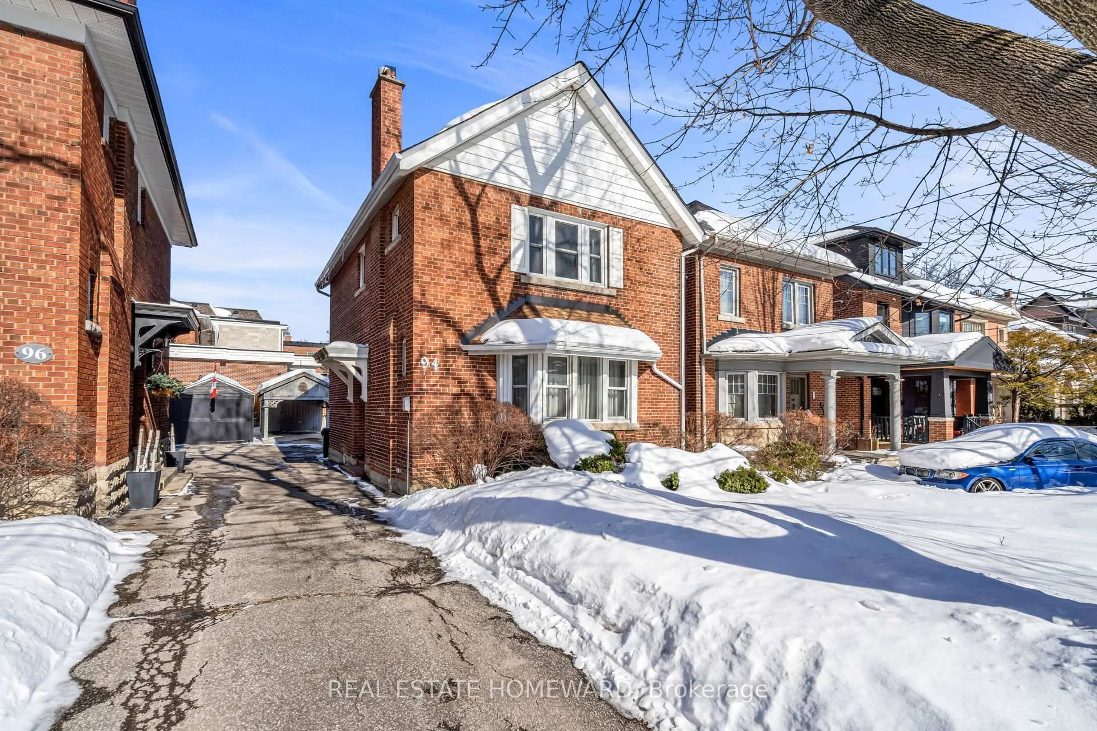 Home with brick exterior material, street for 94 Fairlawn Ave, Toronto Ontario M5M 1S7