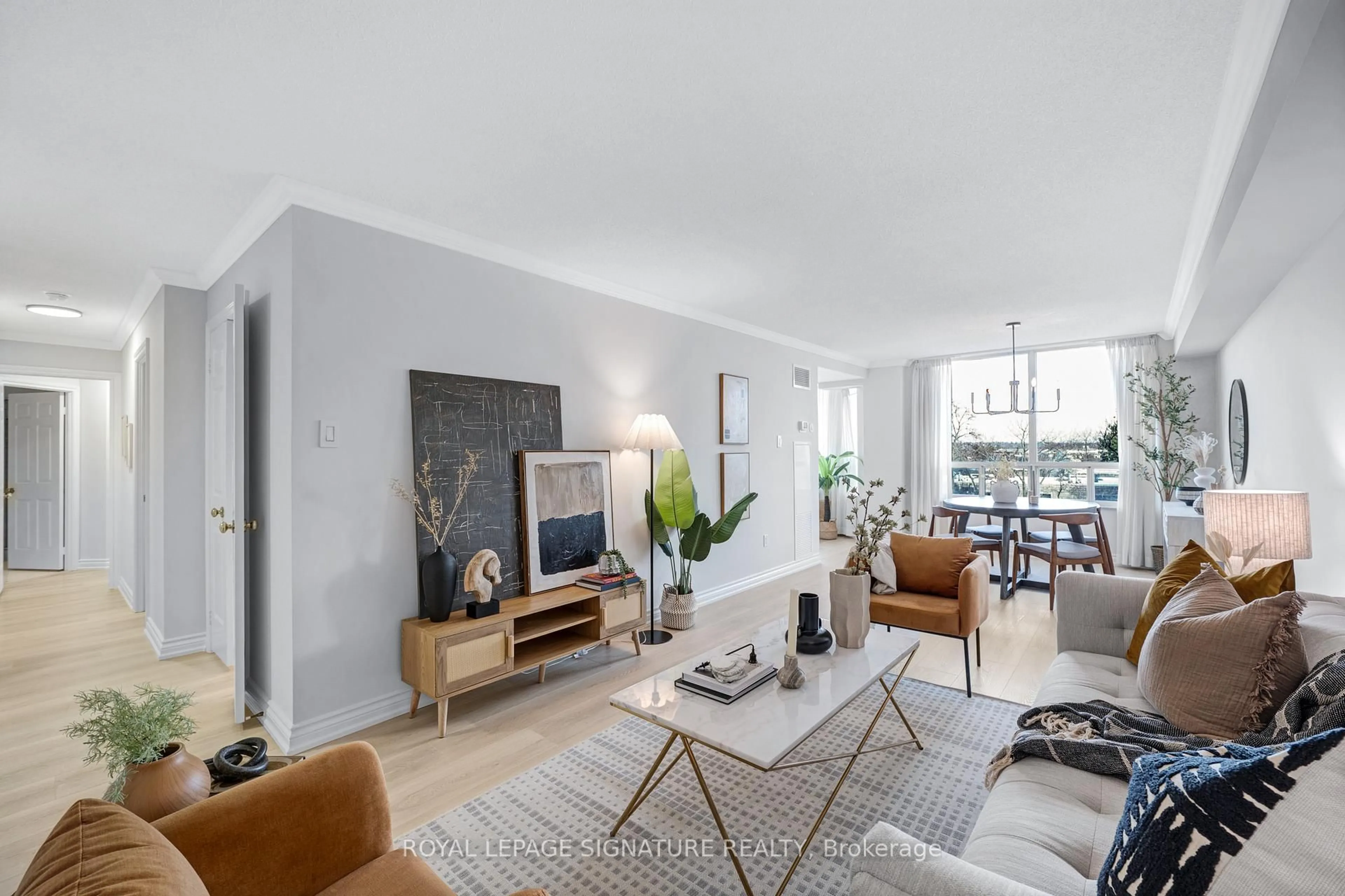 Living room with furniture, unknown for 1210 Don Mills Rd #510, Toronto Ontario M3B 3N9