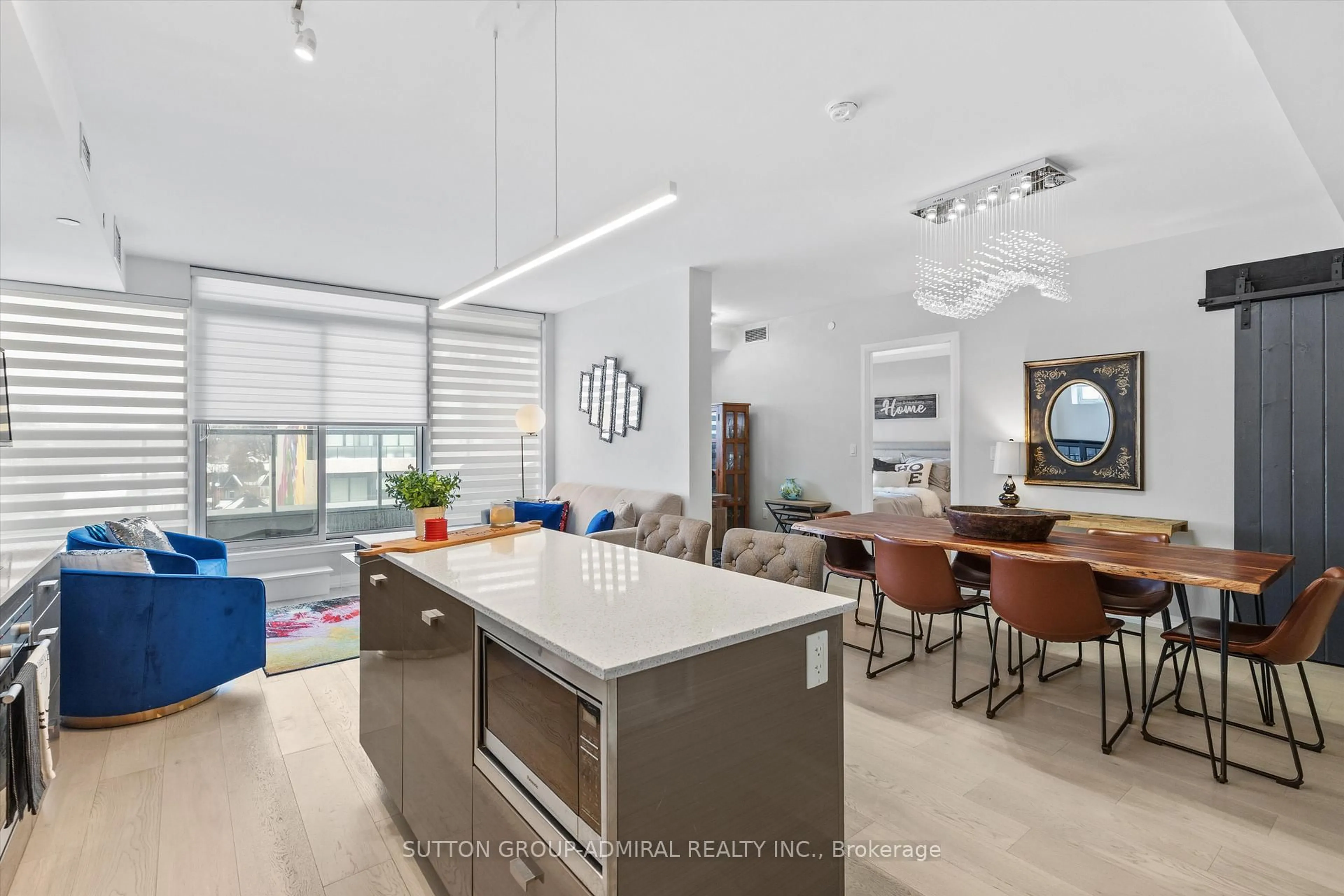 Open concept kitchen, unknown for 835 St Clair Ave #614, Toronto Ontario M6C 0A8