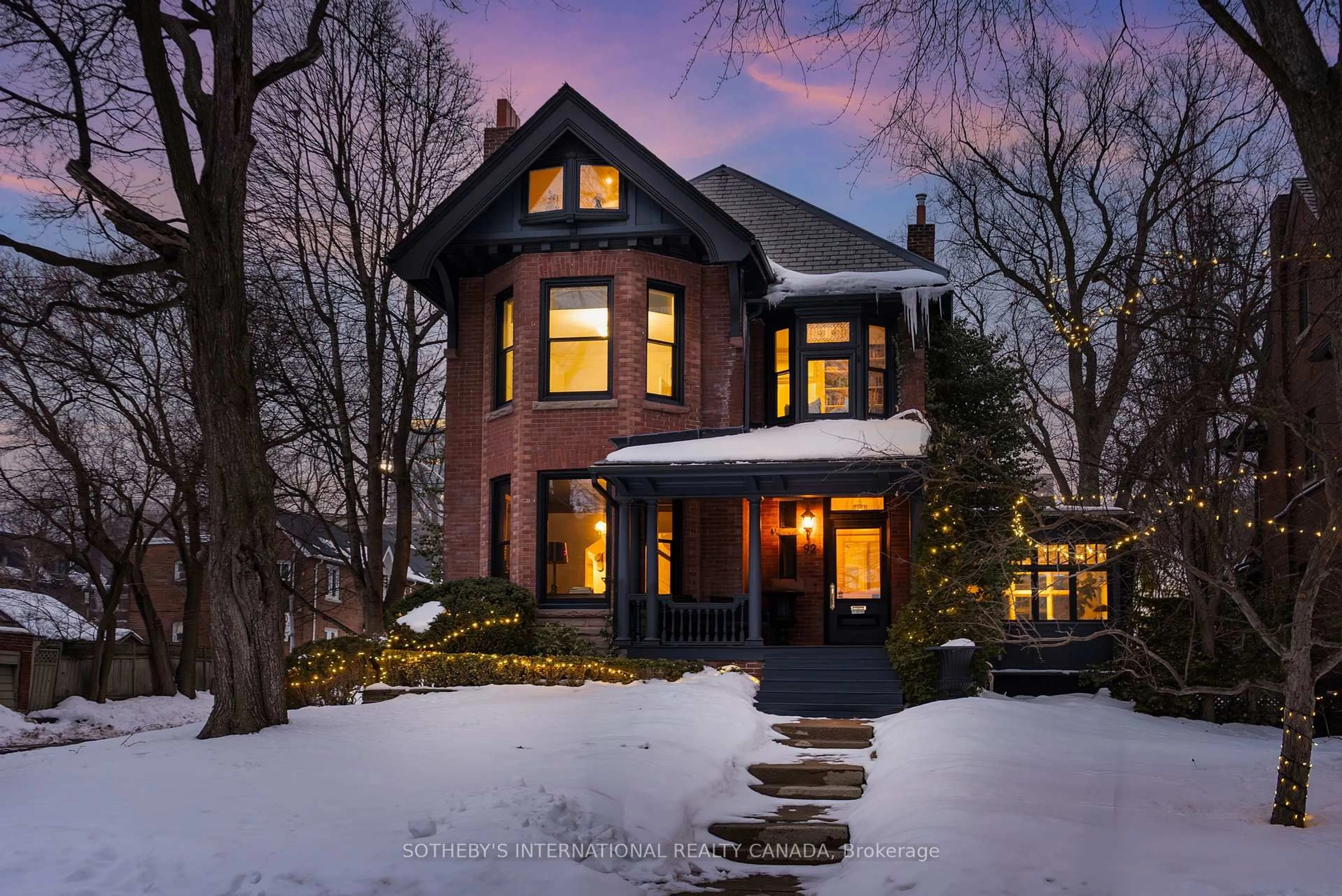 Home with brick exterior material, street for 92 Woodlawn Ave, Toronto Ontario M4V 1G7