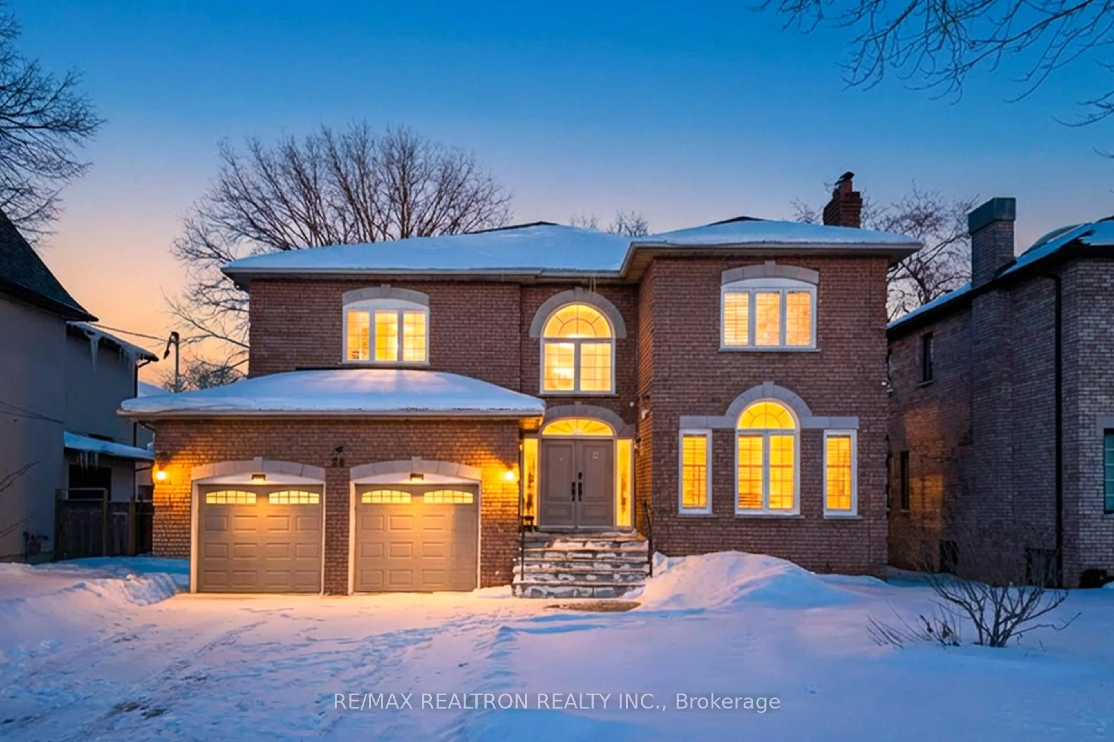 Home with brick exterior material, street for 25 Clarkhill St, Toronto Ontario M2R 2G6