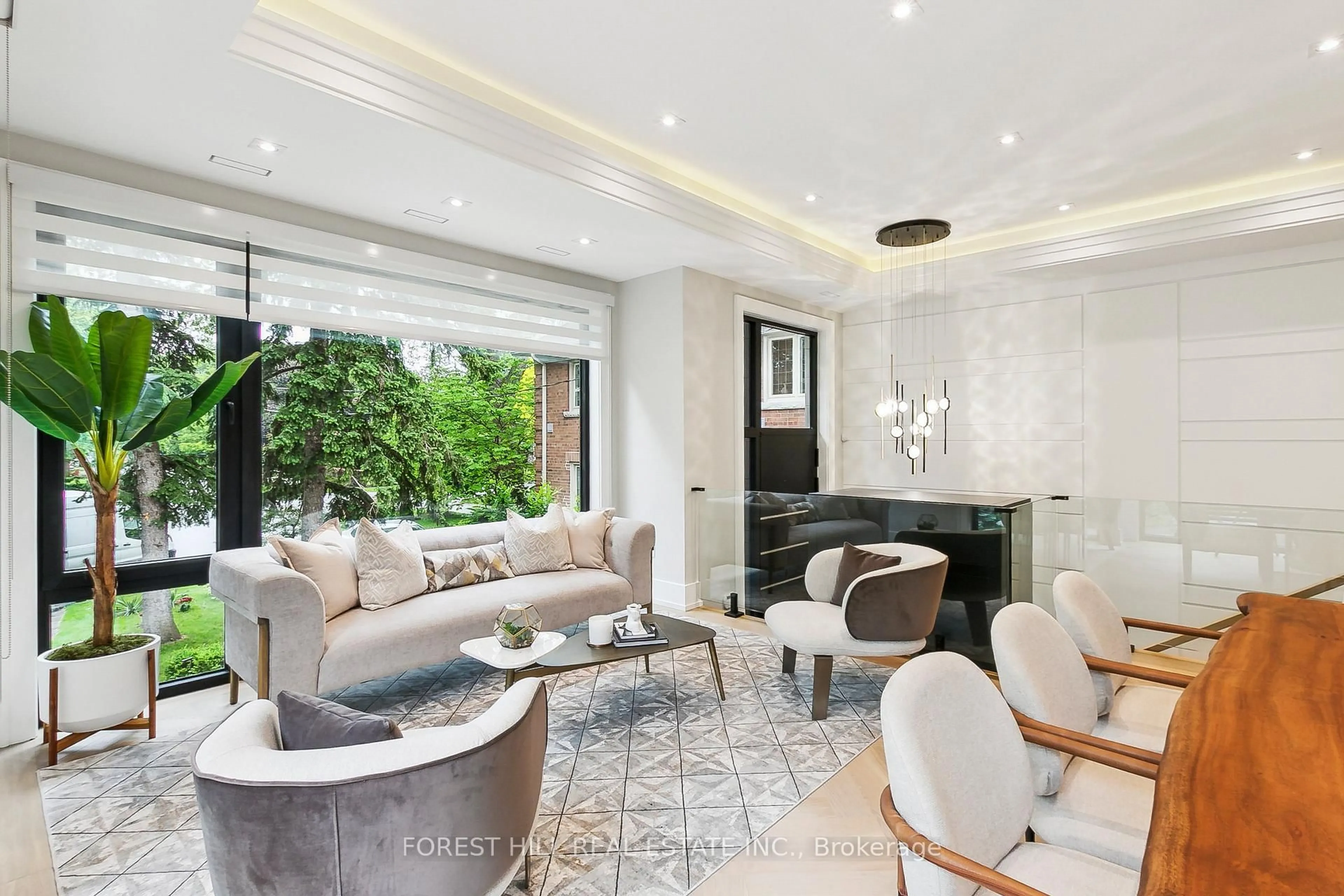 Living room with furniture, unknown for 12 Otter Cres, Toronto Ontario M5N 2W2