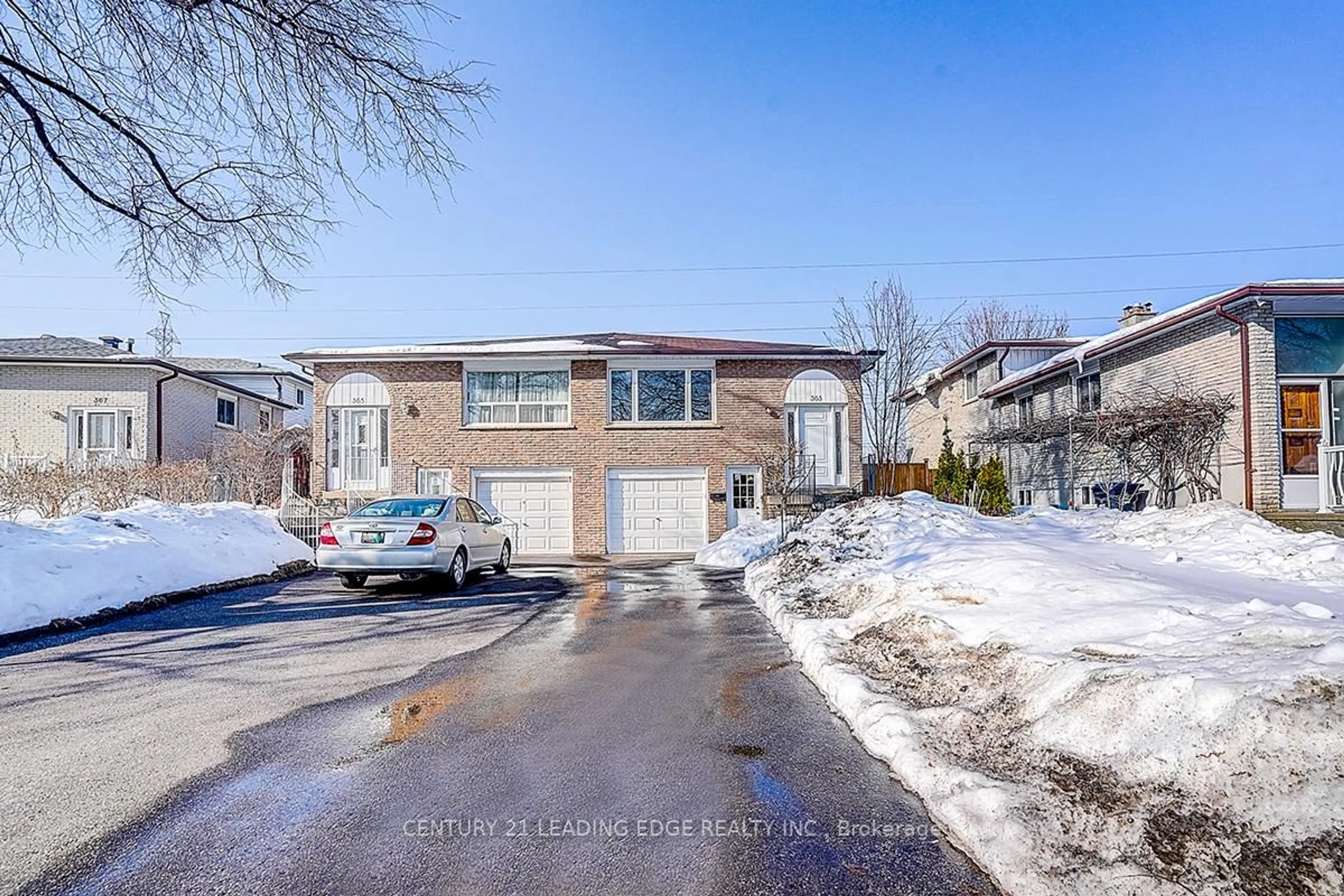 Home with brick exterior material, street for 363 Apache Tr, Toronto Ontario M2H 2W6