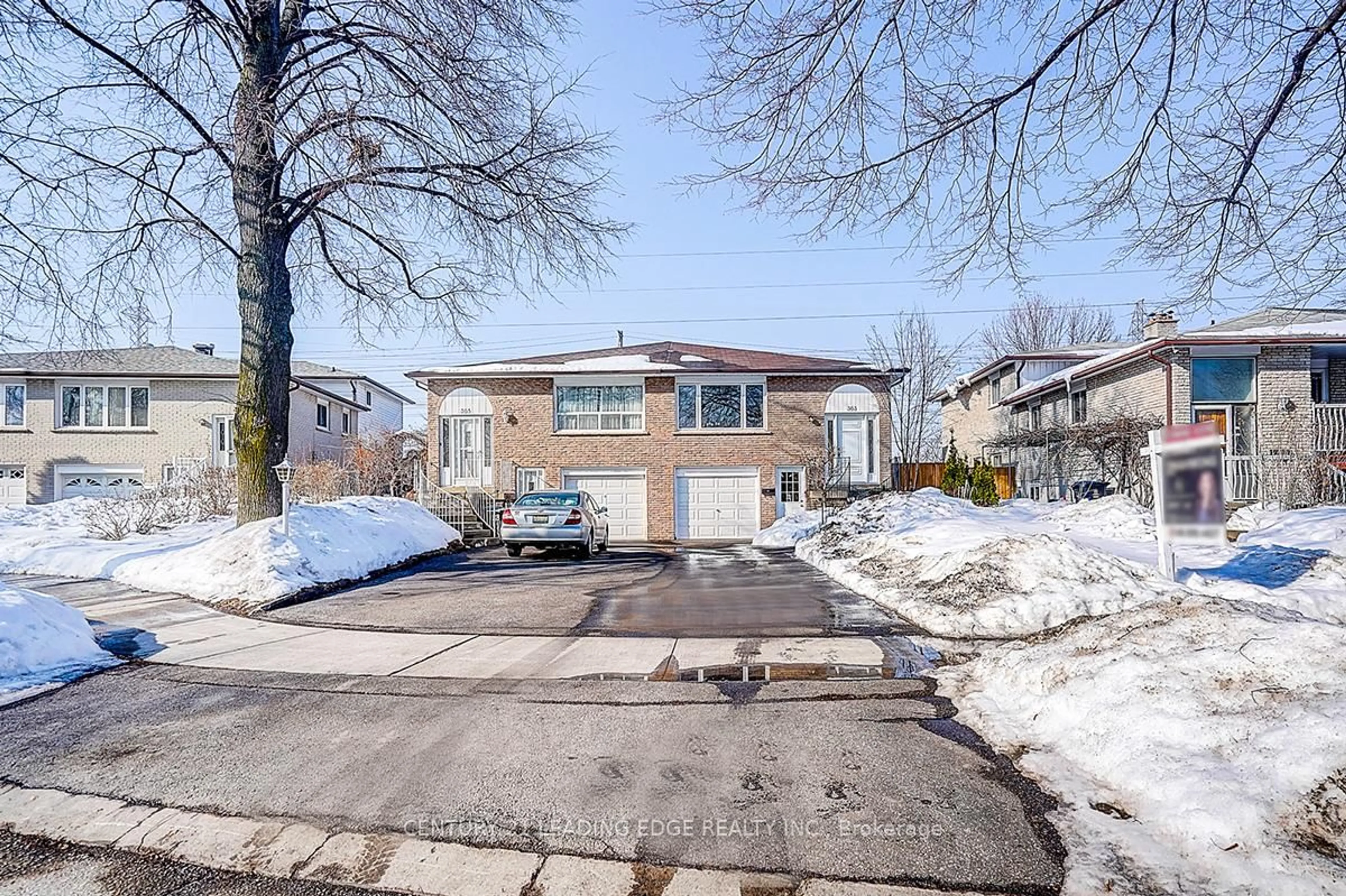 Home with brick exterior material, street for 363 Apache Tr, Toronto Ontario M2H 2W6