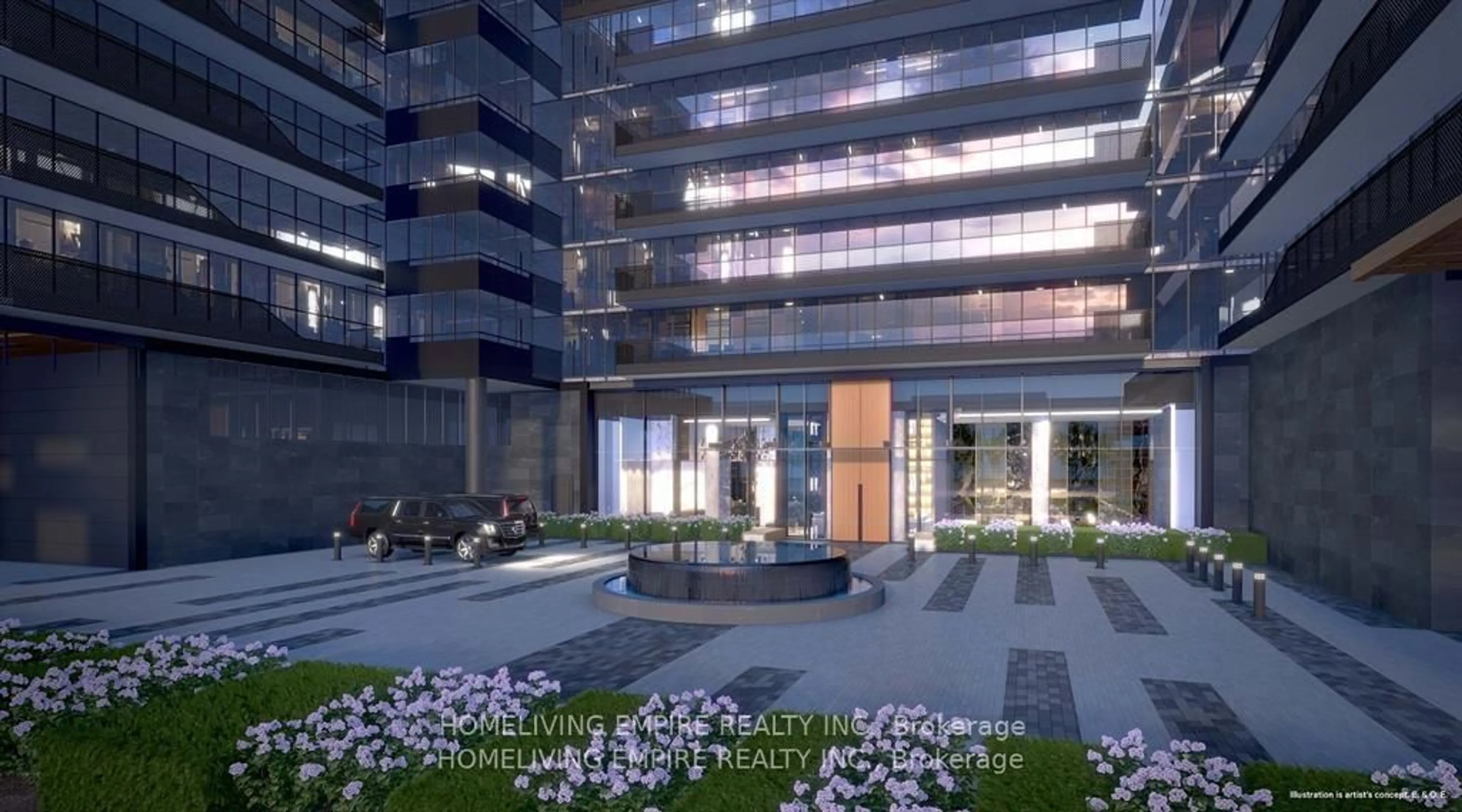 Indoor foyer for 117 Broadway Ave #810, Toronto Ontario M4P 1V3