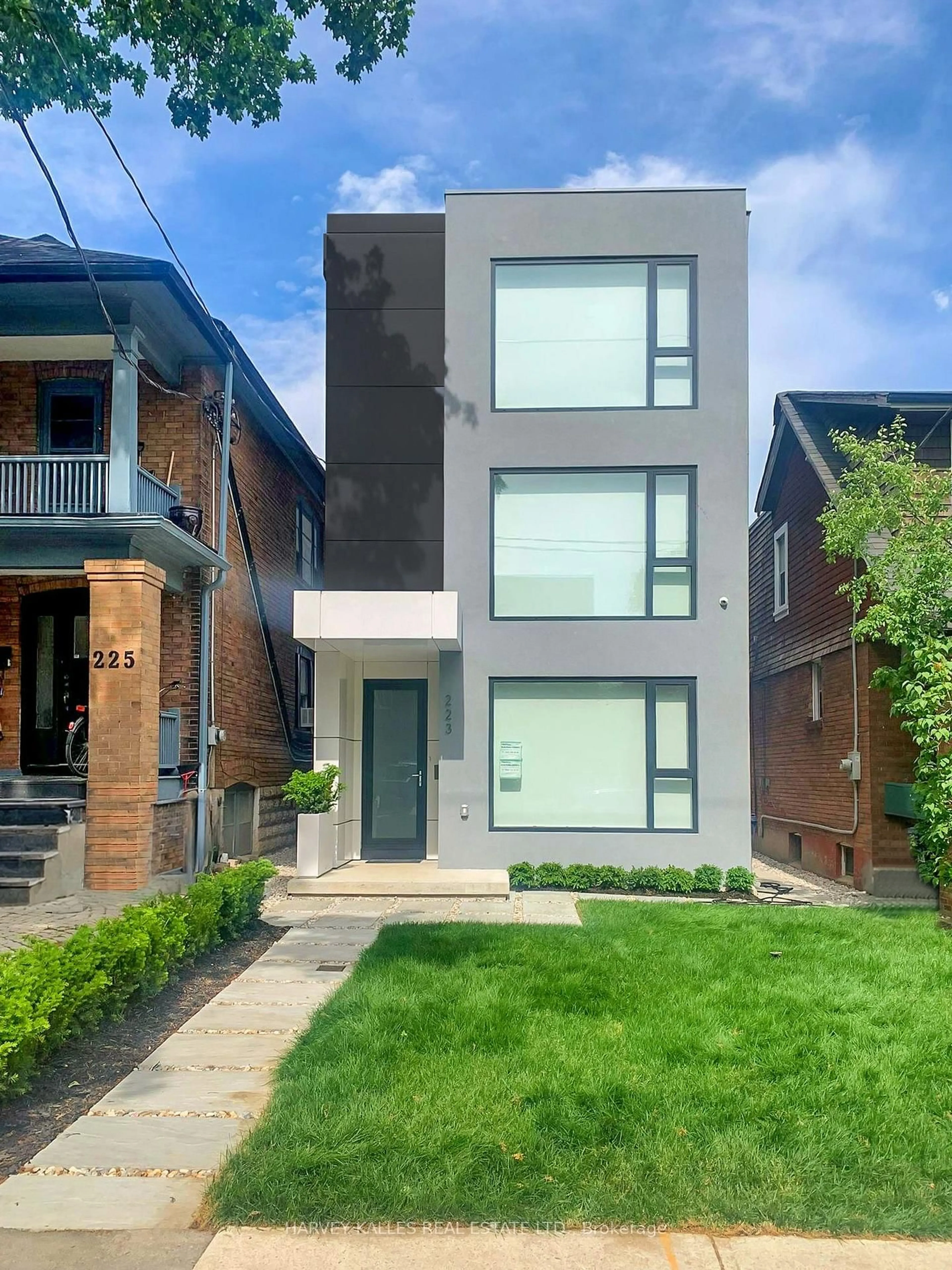 Home with brick exterior material, street for 223 Wychwood Ave, Toronto Ontario M6C 2T5