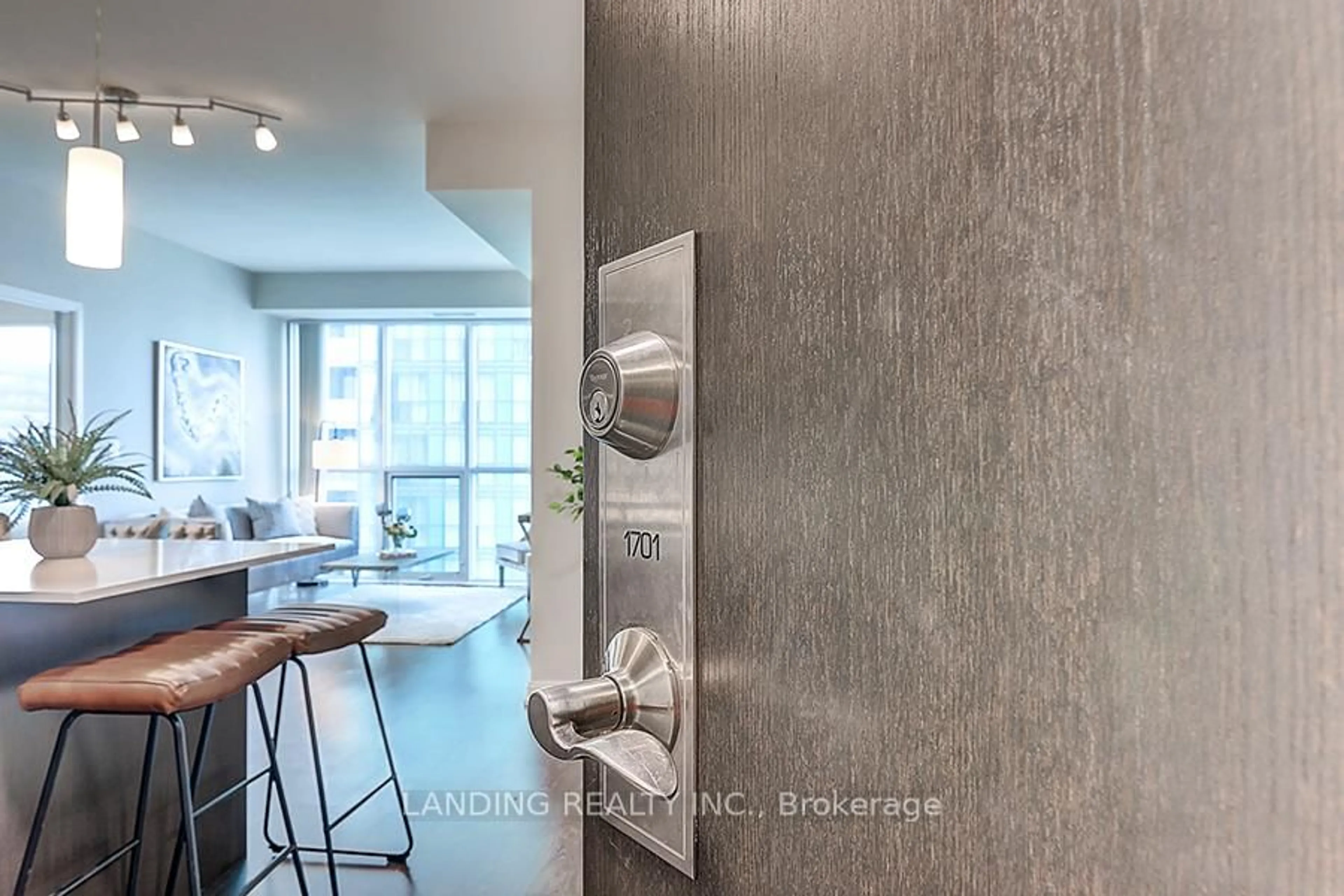 Indoor entryway for 11 Bogert Ave #1701, Toronto Ontario M3N 0H4