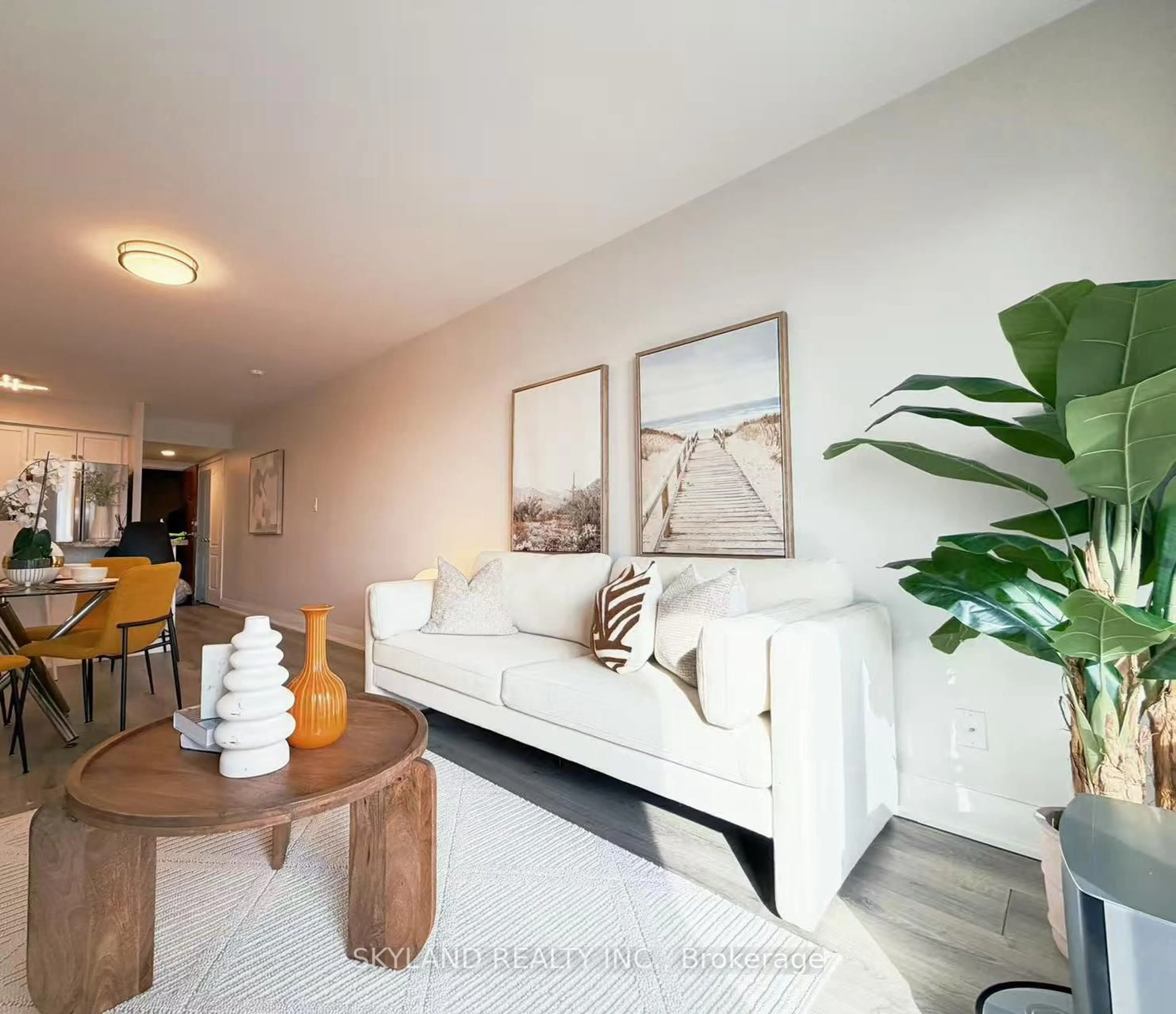 Living room with furniture, unknown for 8 Rean Dr #1511, Toronto Ontario M2K 3B9