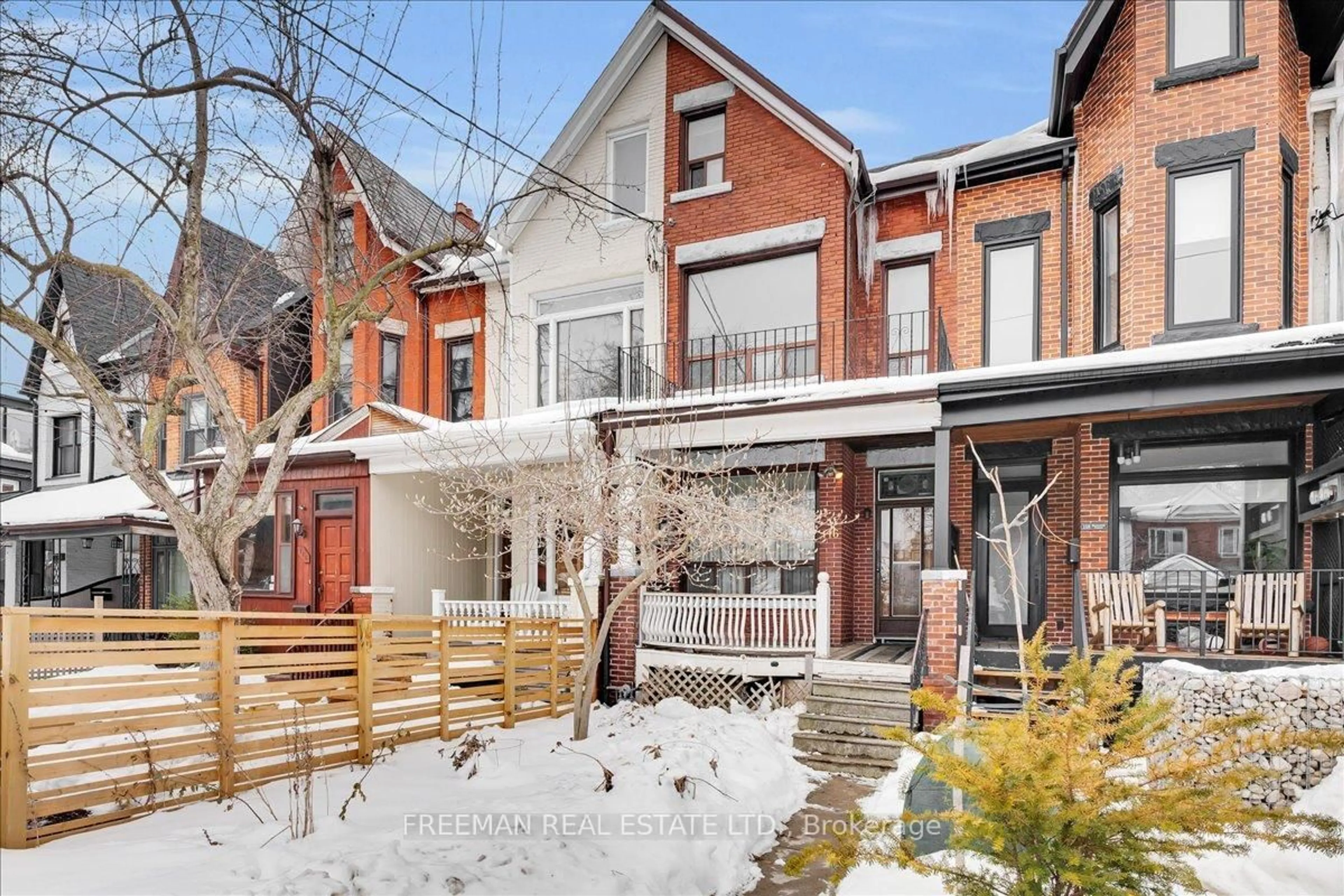 Home with brick exterior material, street for 116 Brunswick Ave, Toronto Ontario M5S 2M2