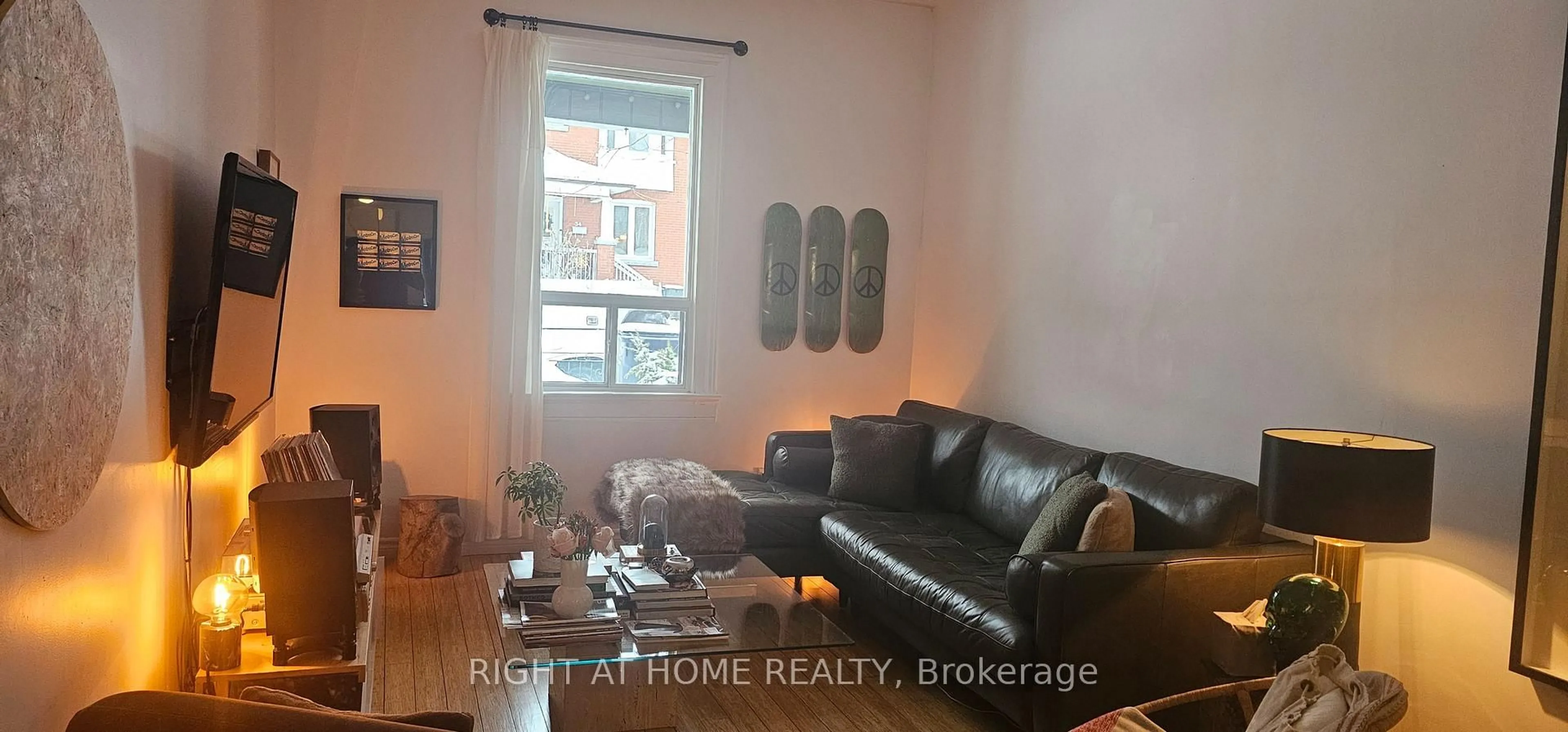 Living room with furniture, unknown for 33 Foxley St, Toronto Ontario M6J 1P9