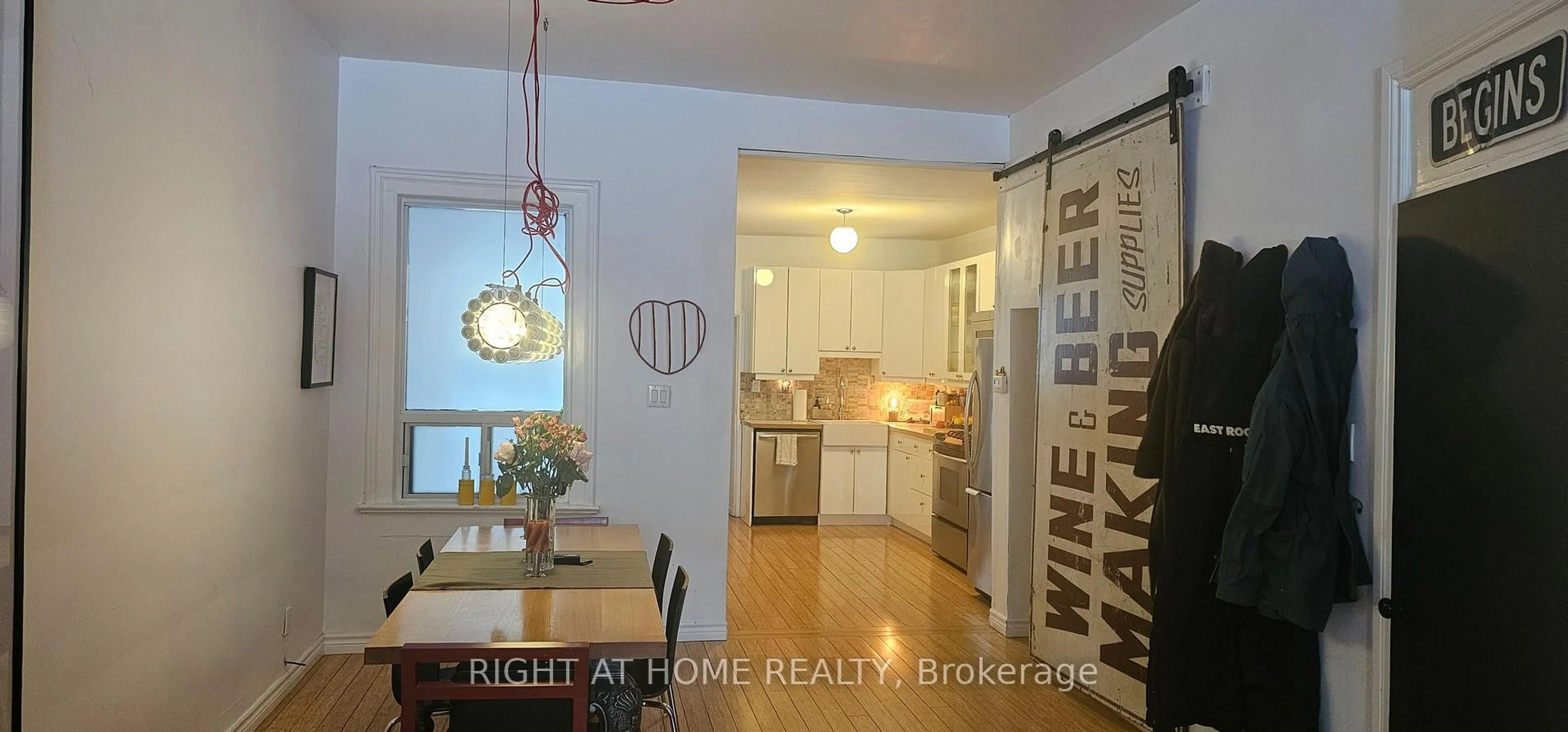 Open concept kitchen, unknown for 33 Foxley St, Toronto Ontario M6J 1P9